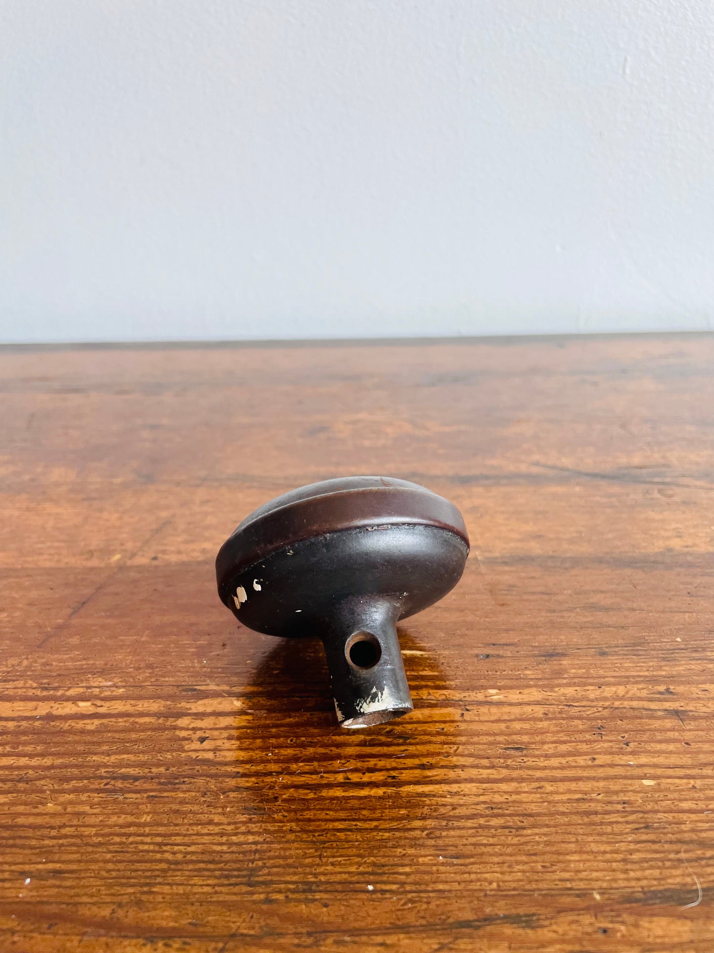 Aged Solid Metal Door Knob