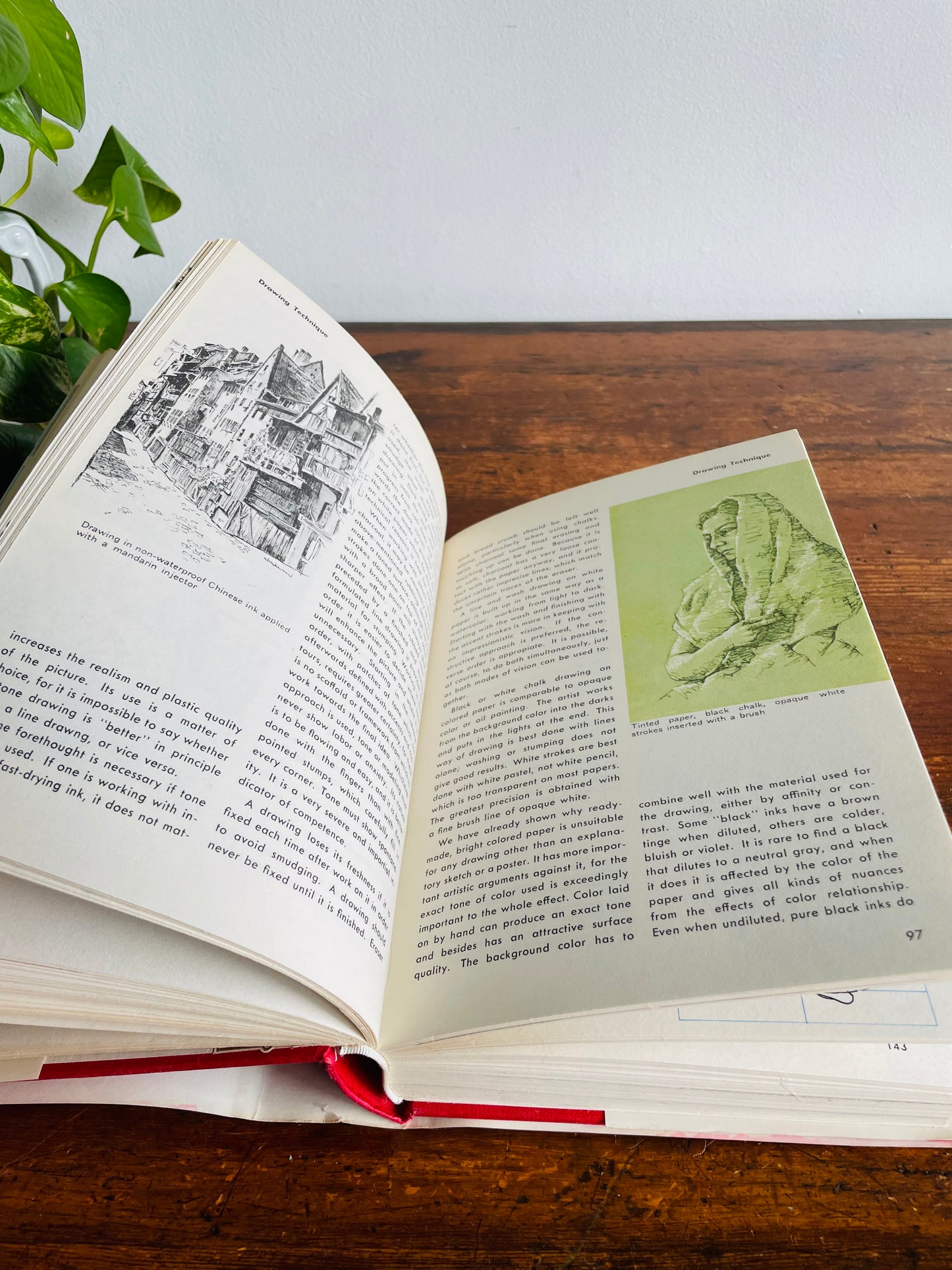 How to Paint and Draw by Bodo W. Jaxtheimer Hardcover Book with 450 Illustrations