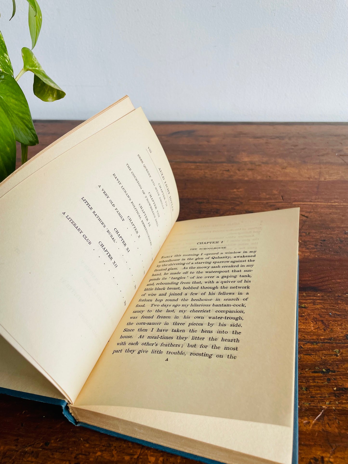 The Works of J.M. Barrie - Auld Licht Idylls - Hardcover Book (1926)