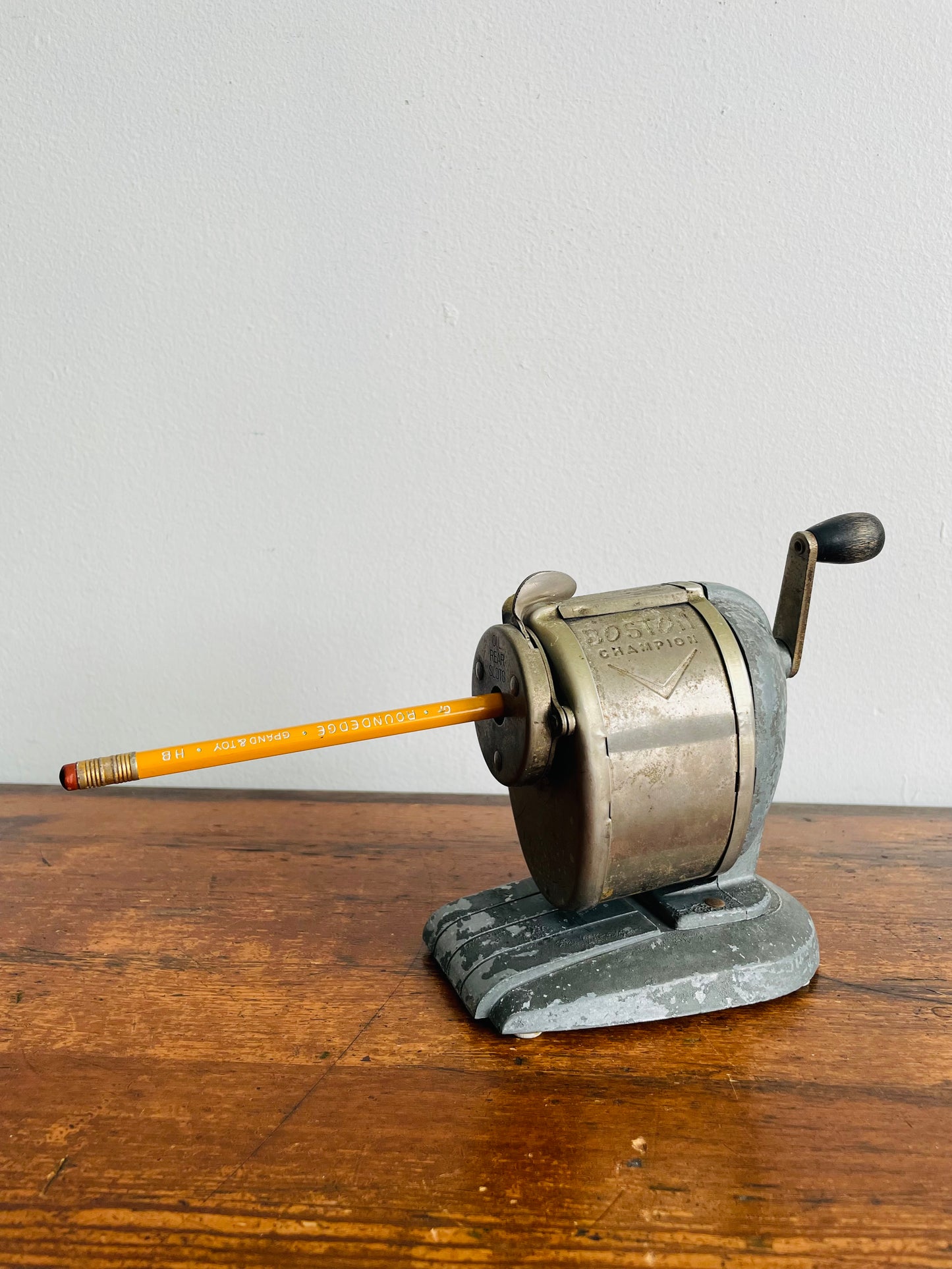 Boston Champion Hand Crank Desktop Pencil Sharpener