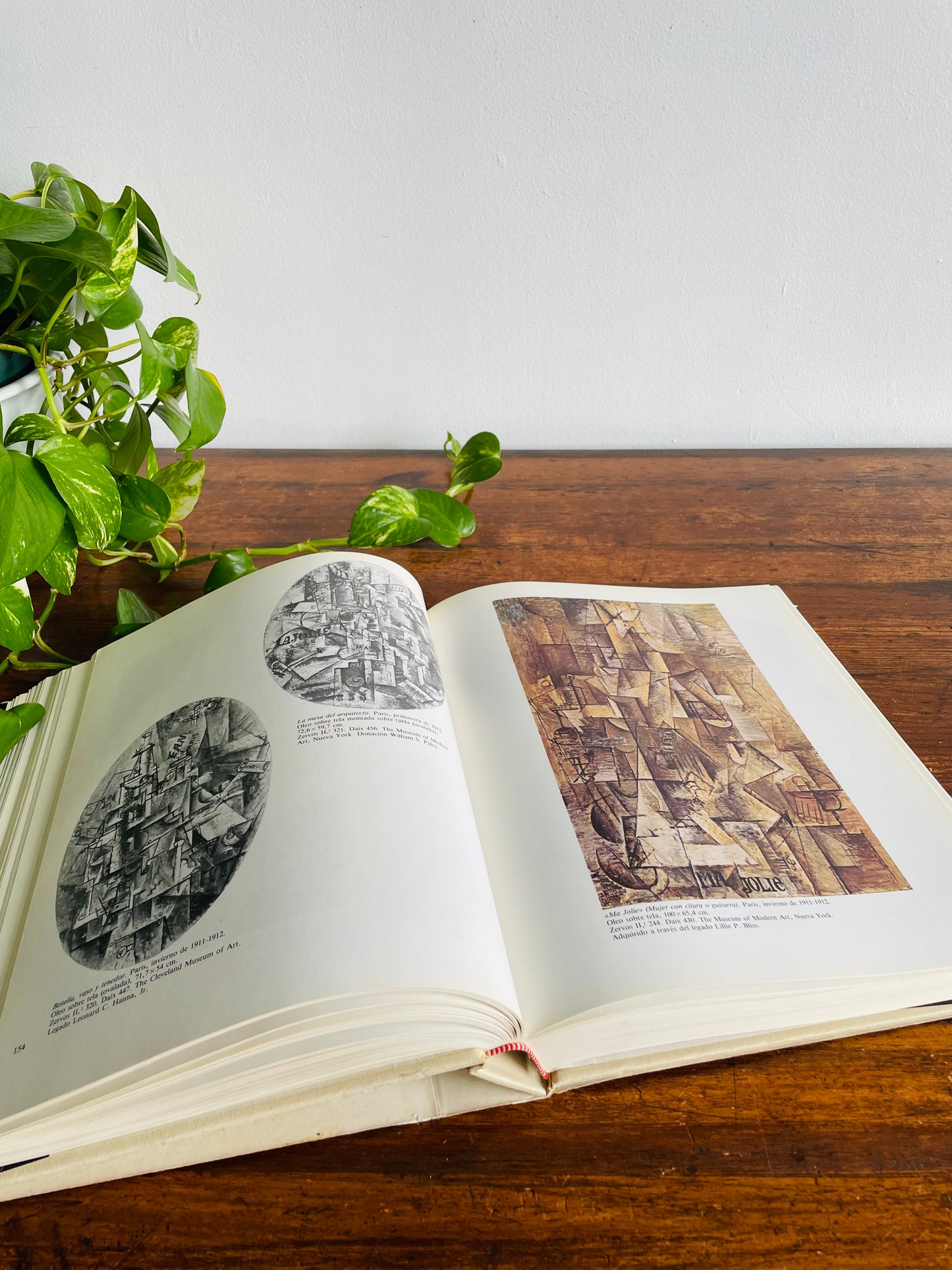 Pablo Picasso Retrospectiva Giant Hardcover Coffee Table Book - The Museum of Modern Art New York - Spanish Text (1980)