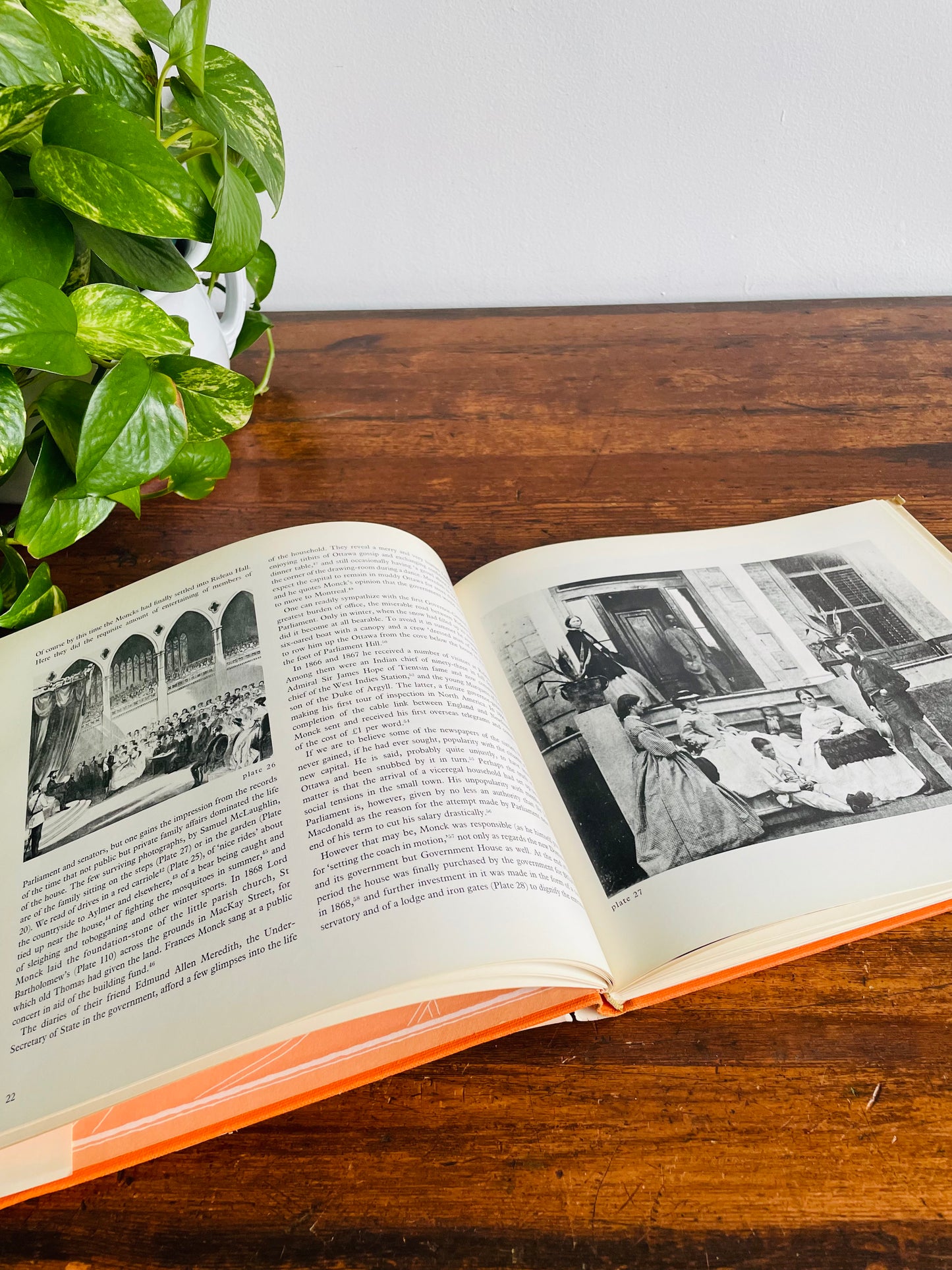 Rideau Hall: An Illustrated History of Government House Ottawa Hardcover Book by R. H. Hubbard (1967)