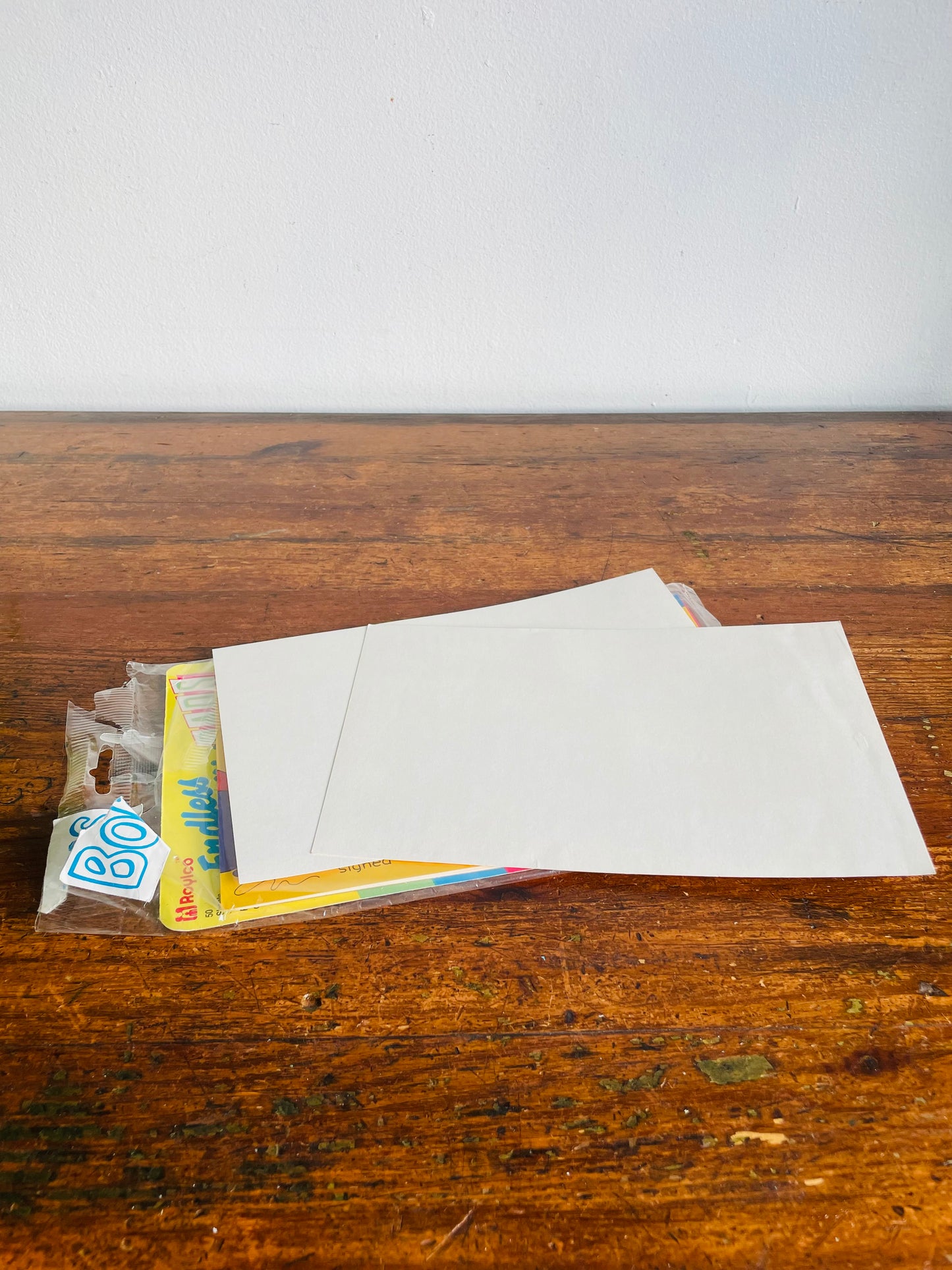 Vintage 1987 School Teacher Classroom Supplies - Blank Happy Birthday Certificates - 13 Sheets - Trend Enterprises Inc.