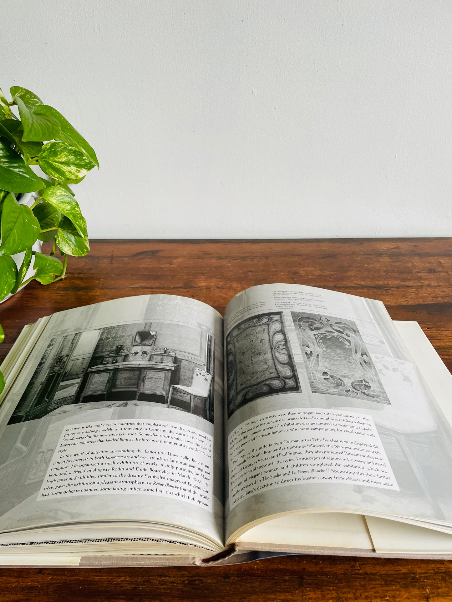 Art Nouveau Bing Paris Style 1900 Hardcover Book by Gabriel P. Weisberg (1986)