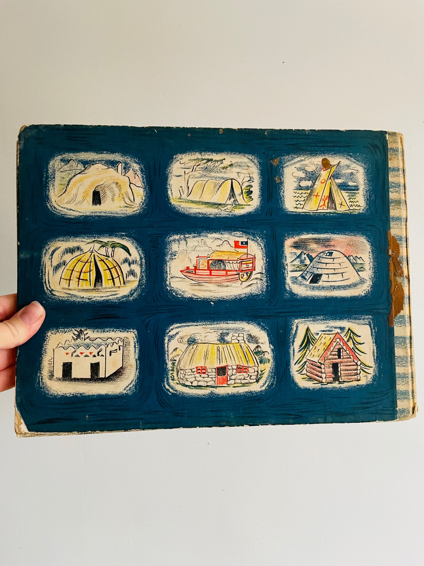 The Little Boy and His House by Stephen Bone & Mary Adshead Hardcover Book (1936)
