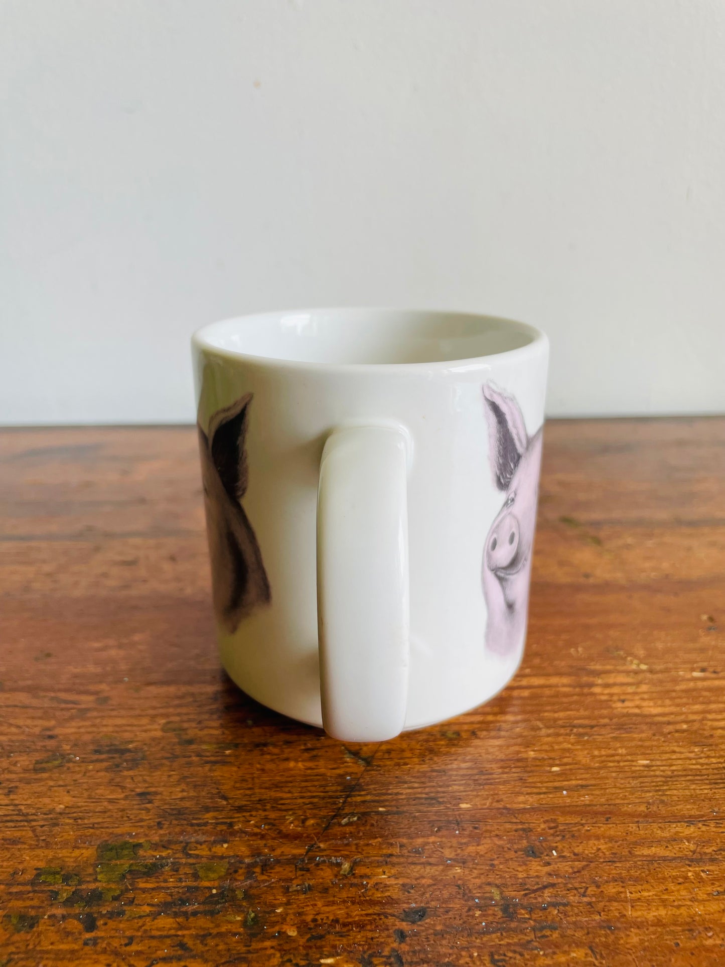 Vintage 1992 Studio Q "Homer" The Pig Mug - Made in Taiwan