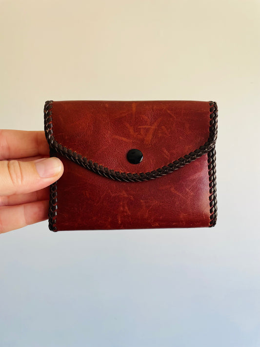 Leather Wallet with Tempered Hooks for Keys Inside - UCF Made in Canada