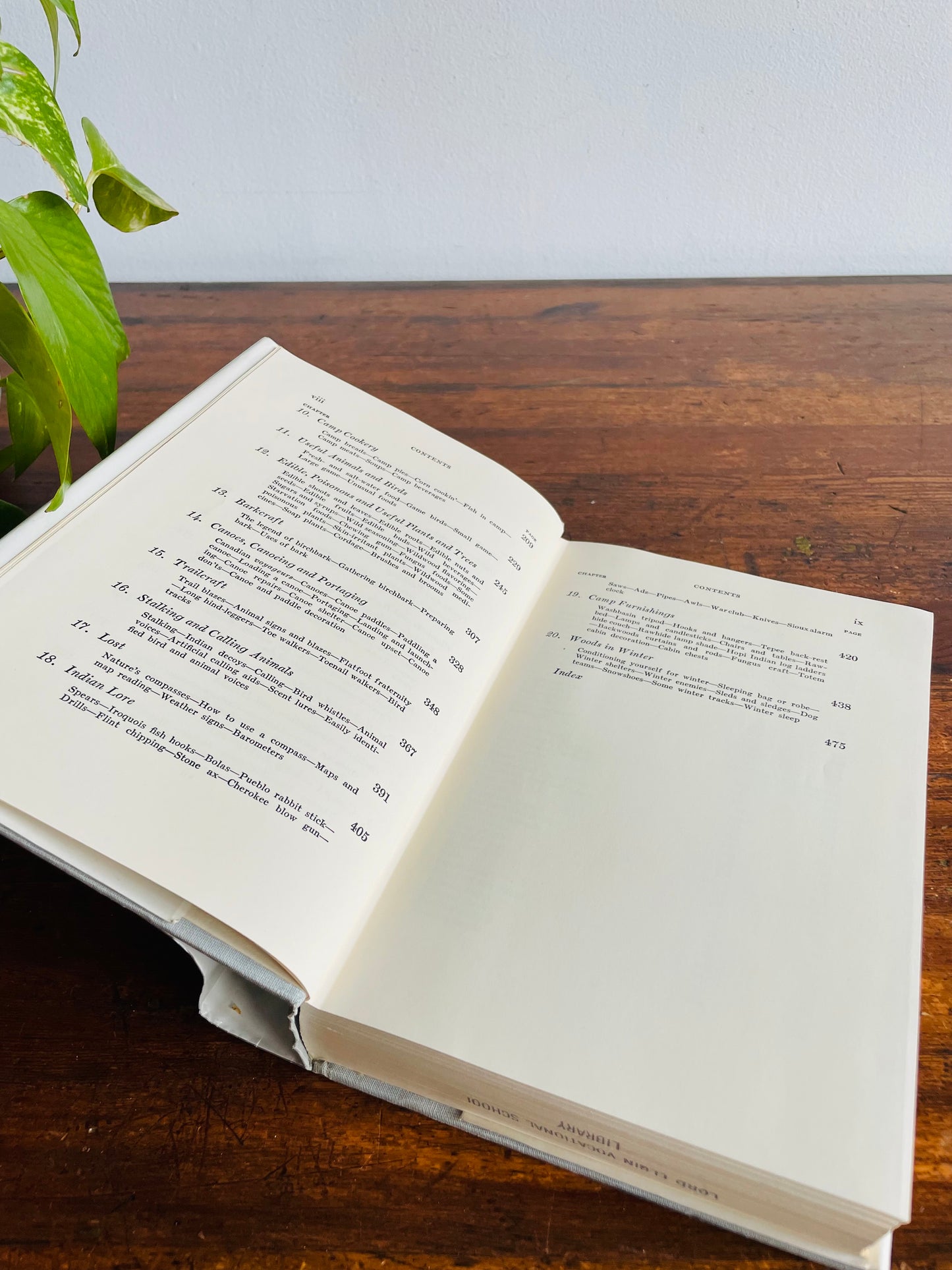 Wildwood Wisdom by Ellsworth Jaeger Hardcover Book (1971) - Camping & Woodsmanship Guide