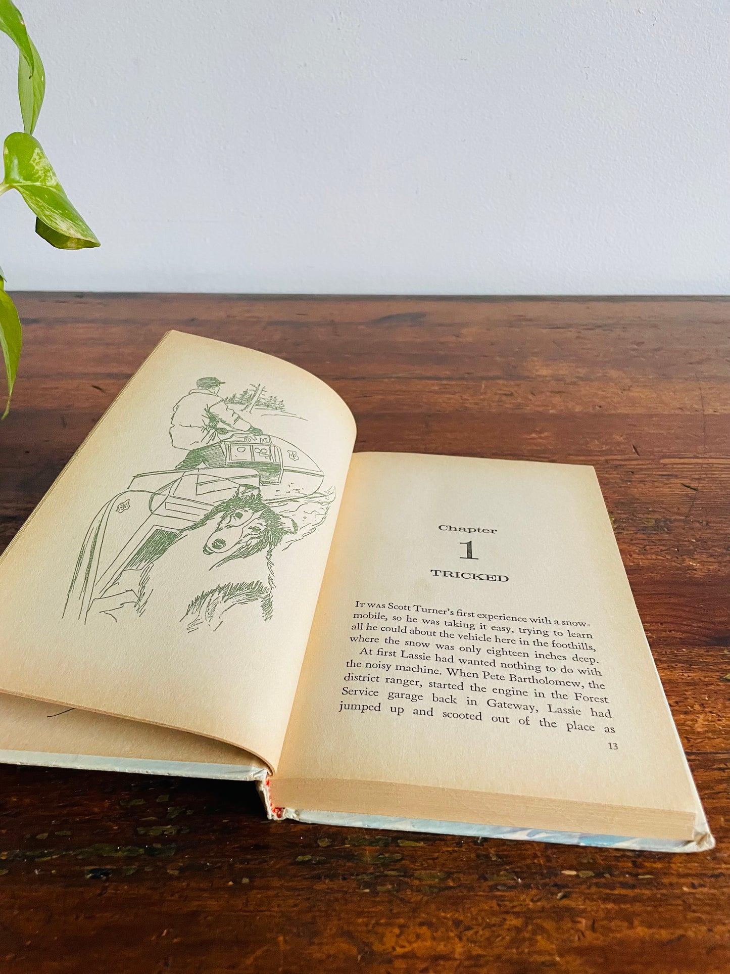 Lassie Lost in the Snow by Steve Frazee Hardcover Book (1969)