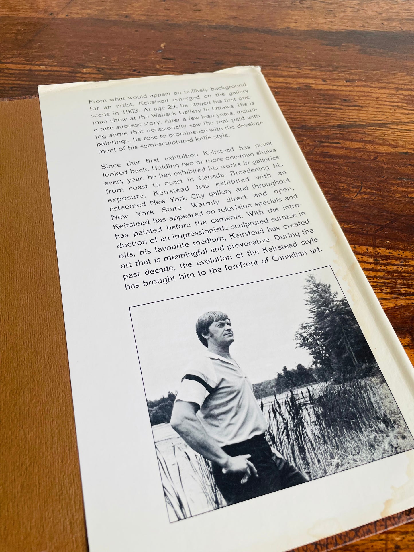 SIGNED COPY Keirstead: My Art & Thoughts Hardcover Book (1979)