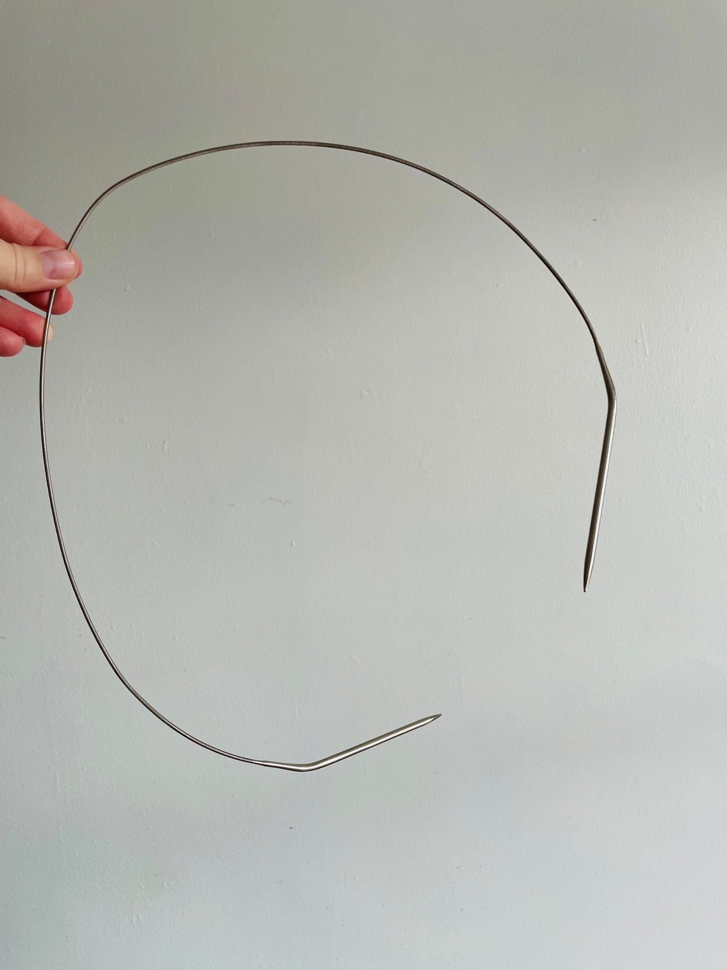 Abel Morrall's New Circular Twin-Pin for Knitting - American Size 5 - Clive Works Redditch Made in England