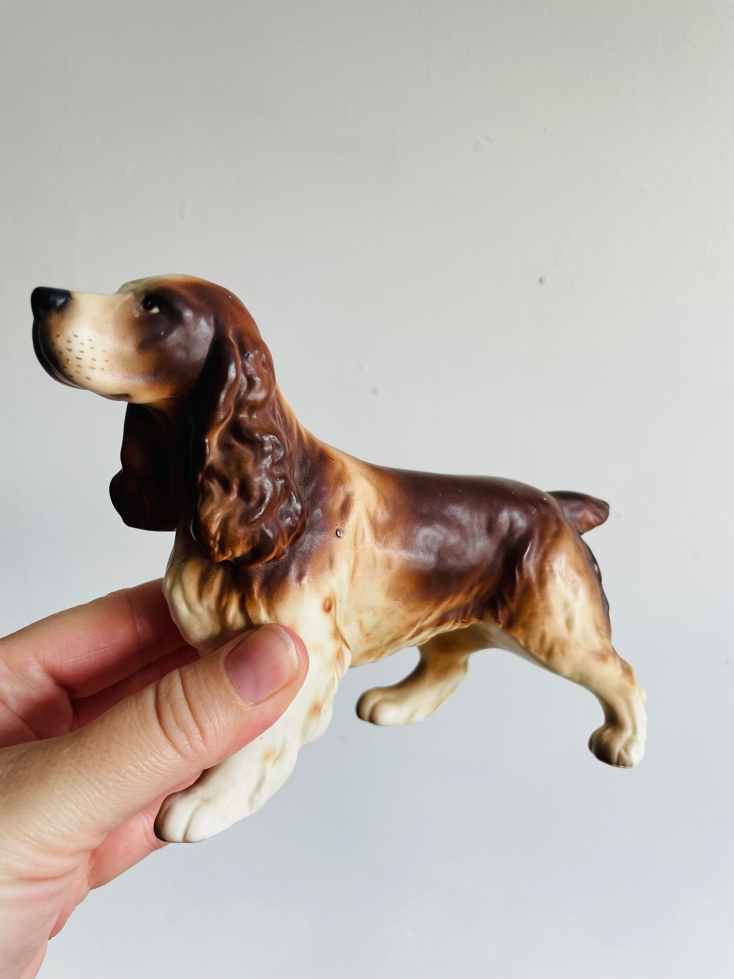 Spaniel Dog Figurine - Made in Japan