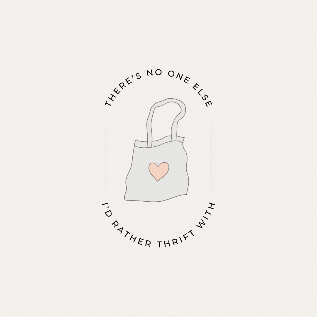 Digital Graphic Download: There’s No One Else I’d Rather Thrift With