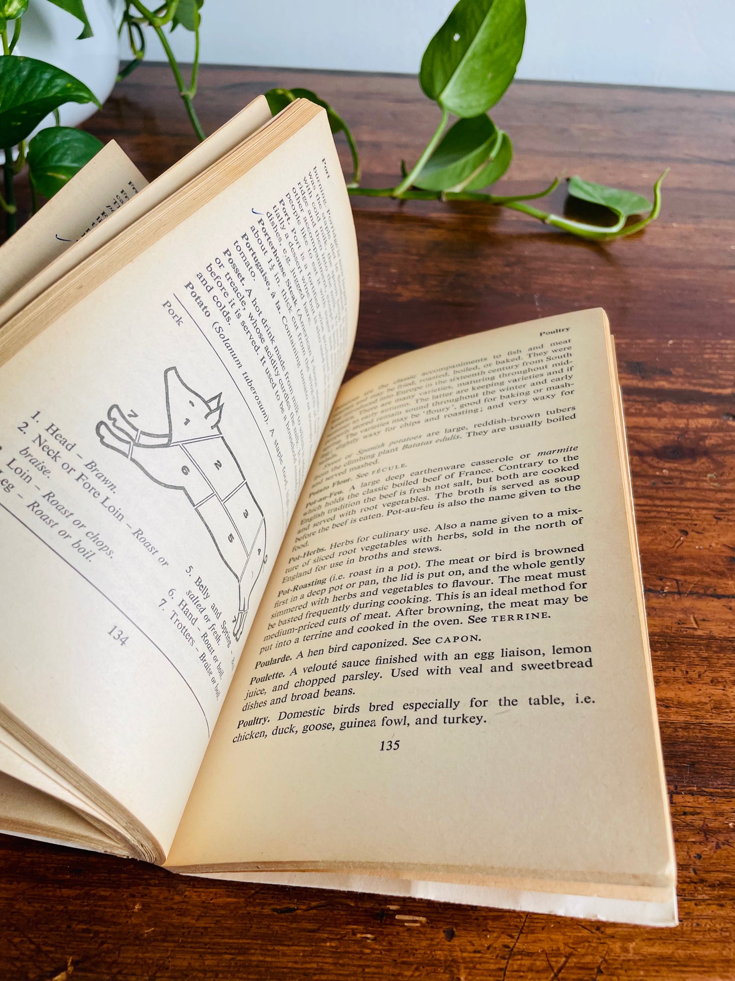 The Penguin Dictionary of Cookery Book by Rosemary Hume & Muriel Downes (1966)