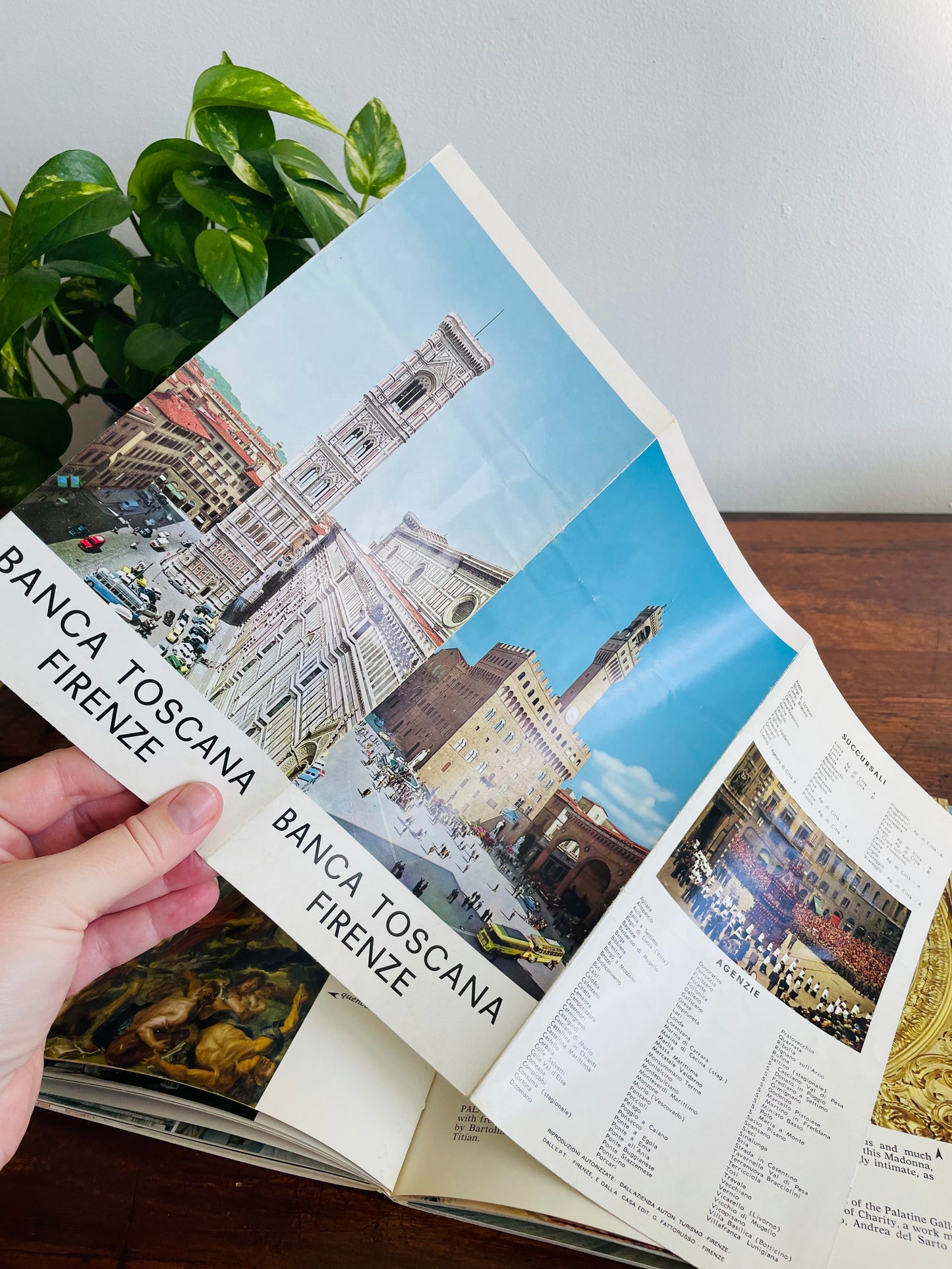 Florence The City of Art Book with 100 Kodak Coloured Plates (1971)