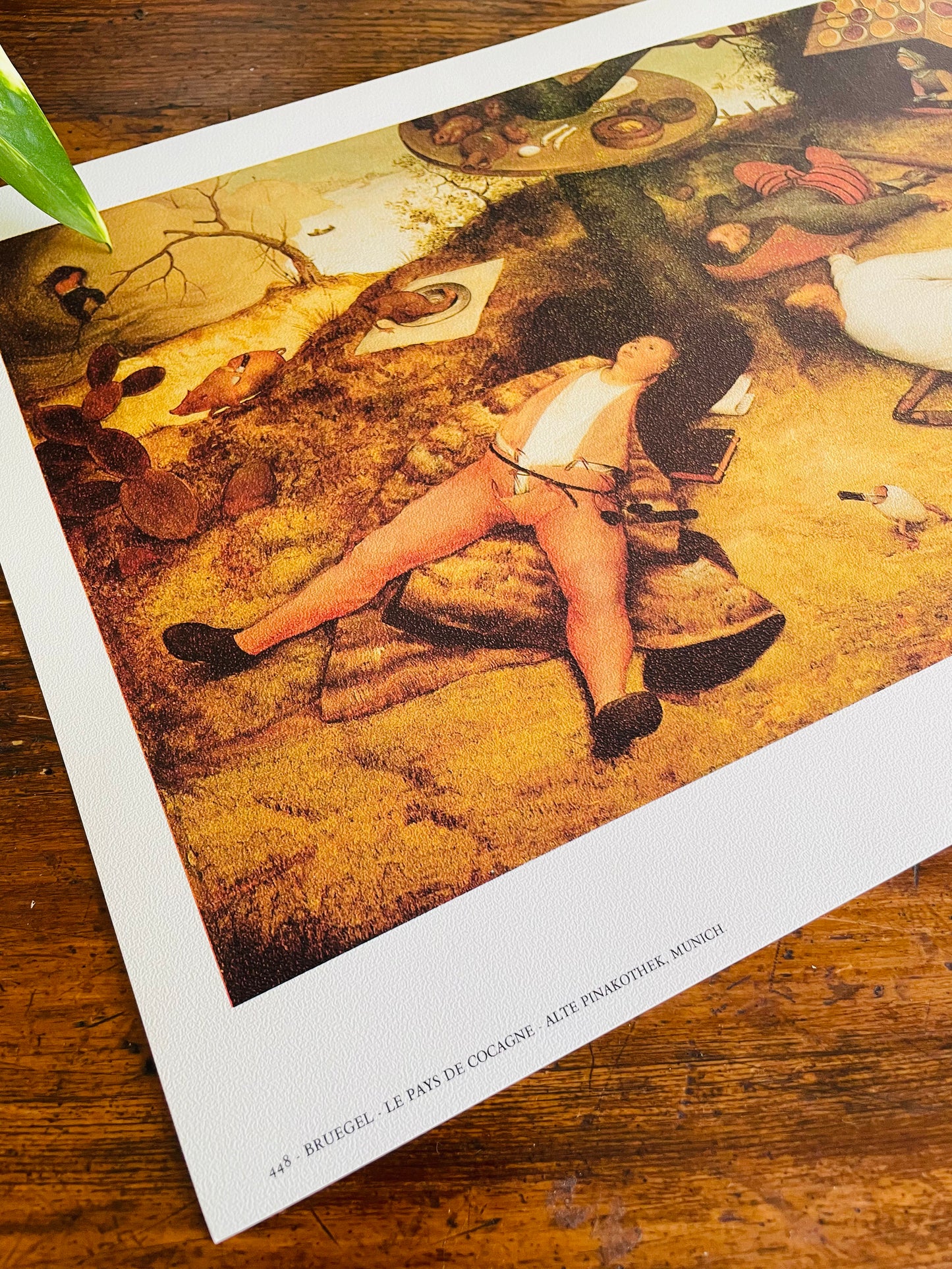 Bruegel 'Le Pays De Cocagne' Poster Print - 9.5" by 12.5"