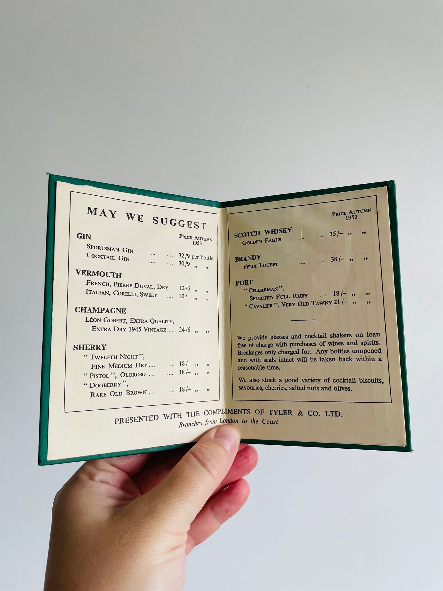 RARE BOOK - Herbert Jenkins - The Cocktail Key - 1930s Pocket Sized Guide Book