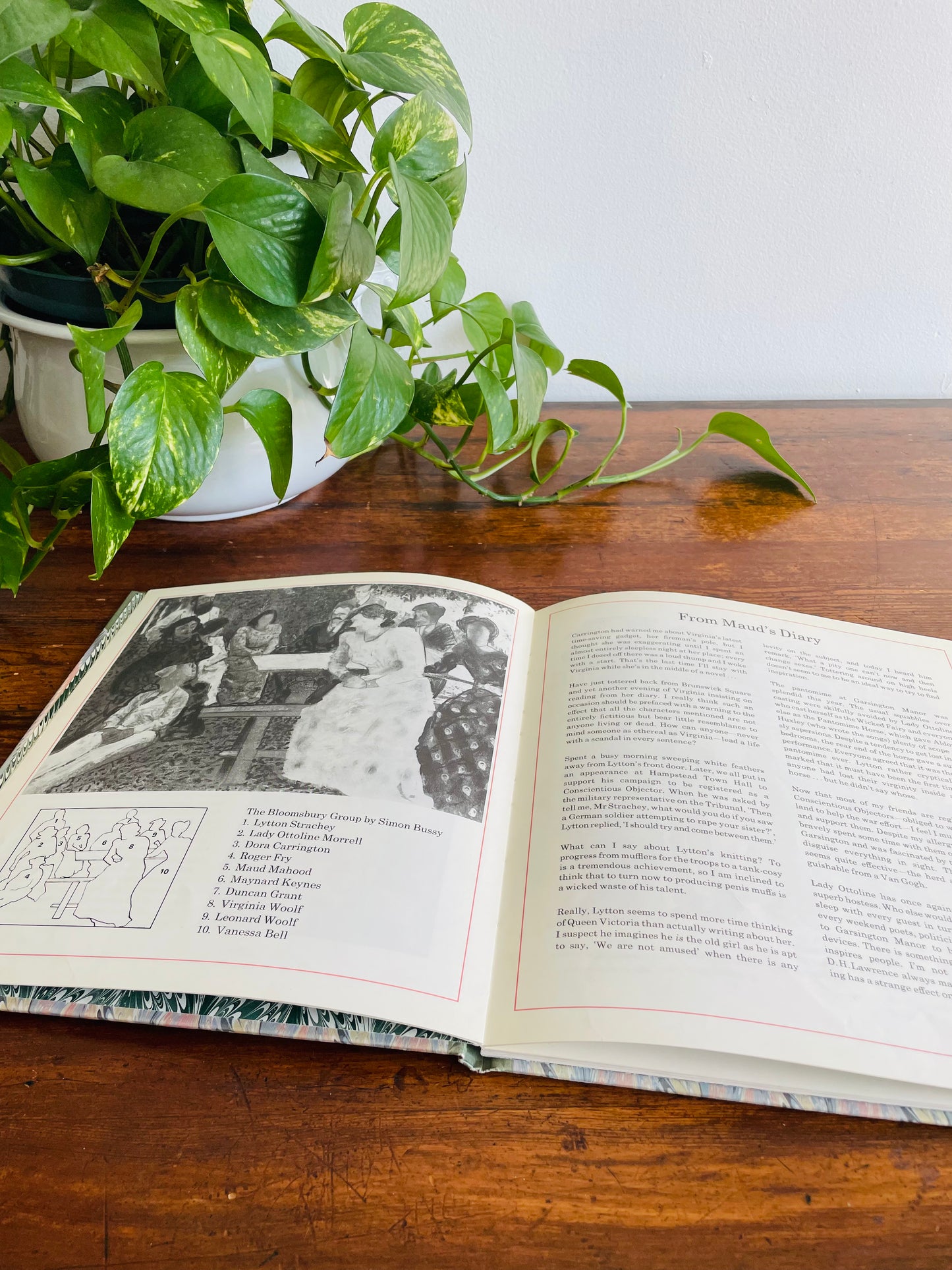 The Secret Sketchbook of a Bloomsbury Lady by Kenneth Mahood - Hardcover Book (1982)