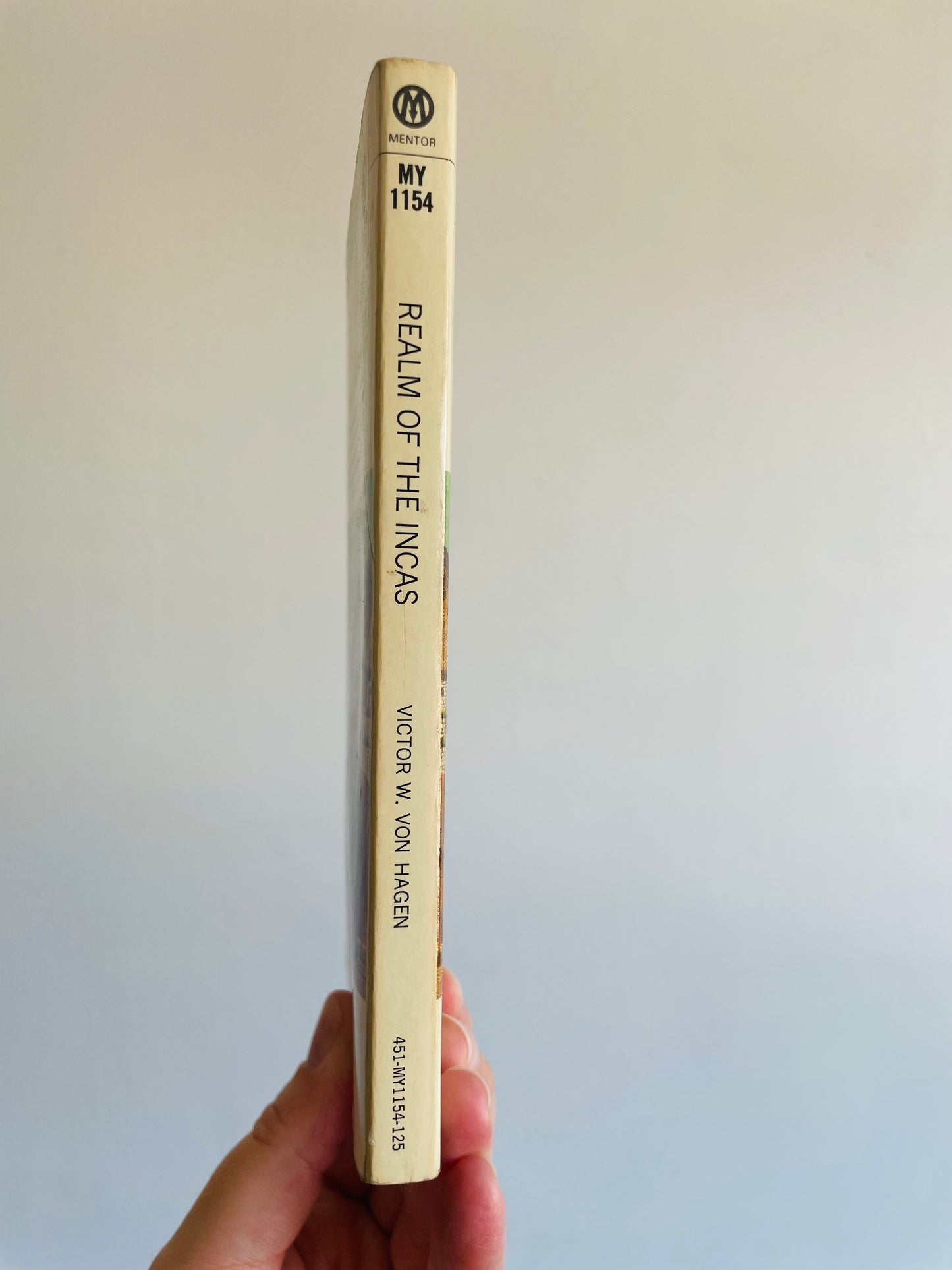 Realm of the Incas - Victor W. Von Hagen (1961) Paperback Book