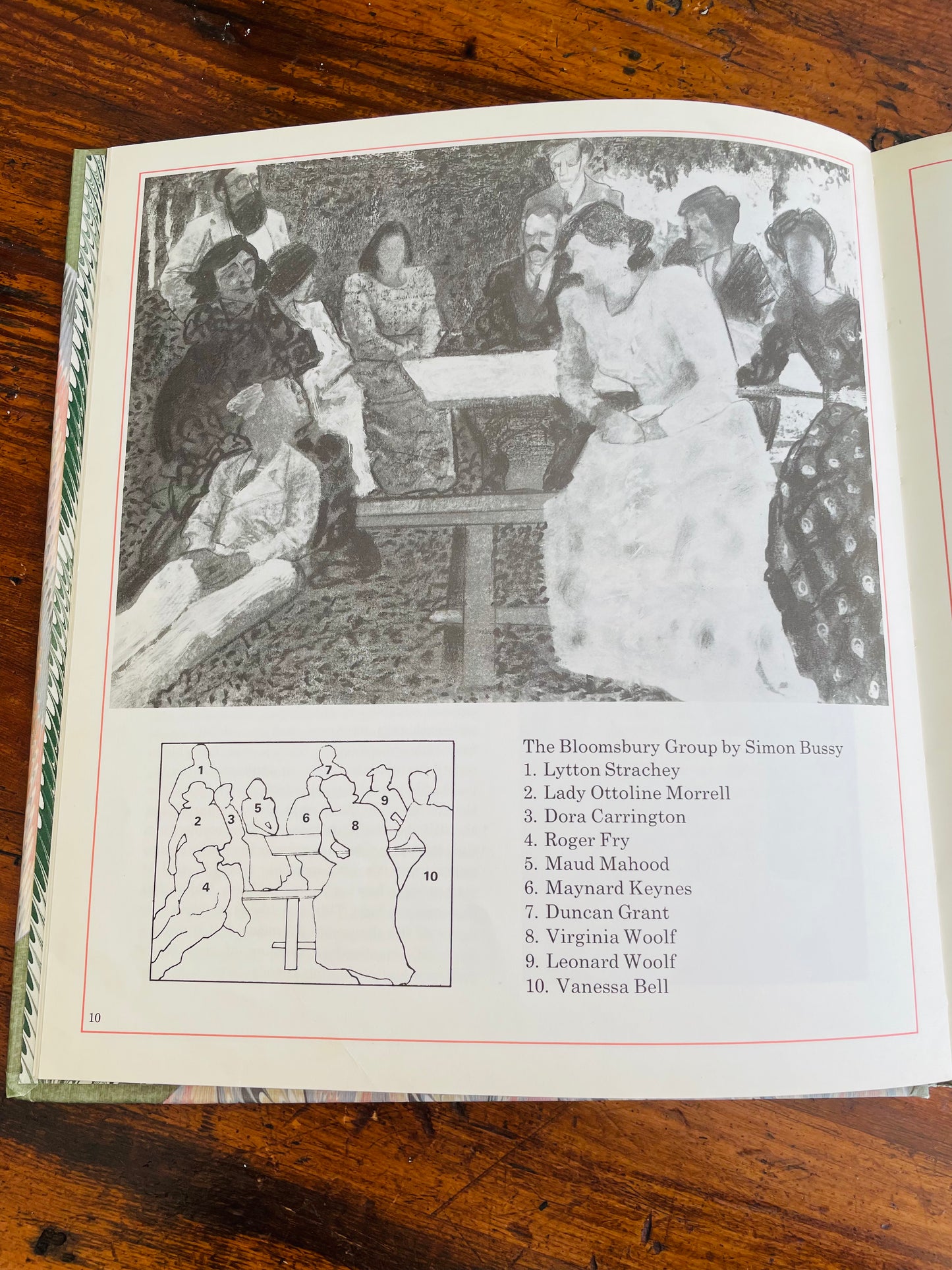 The Secret Sketchbook of a Bloomsbury Lady by Kenneth Mahood - Hardcover Book (1982)
