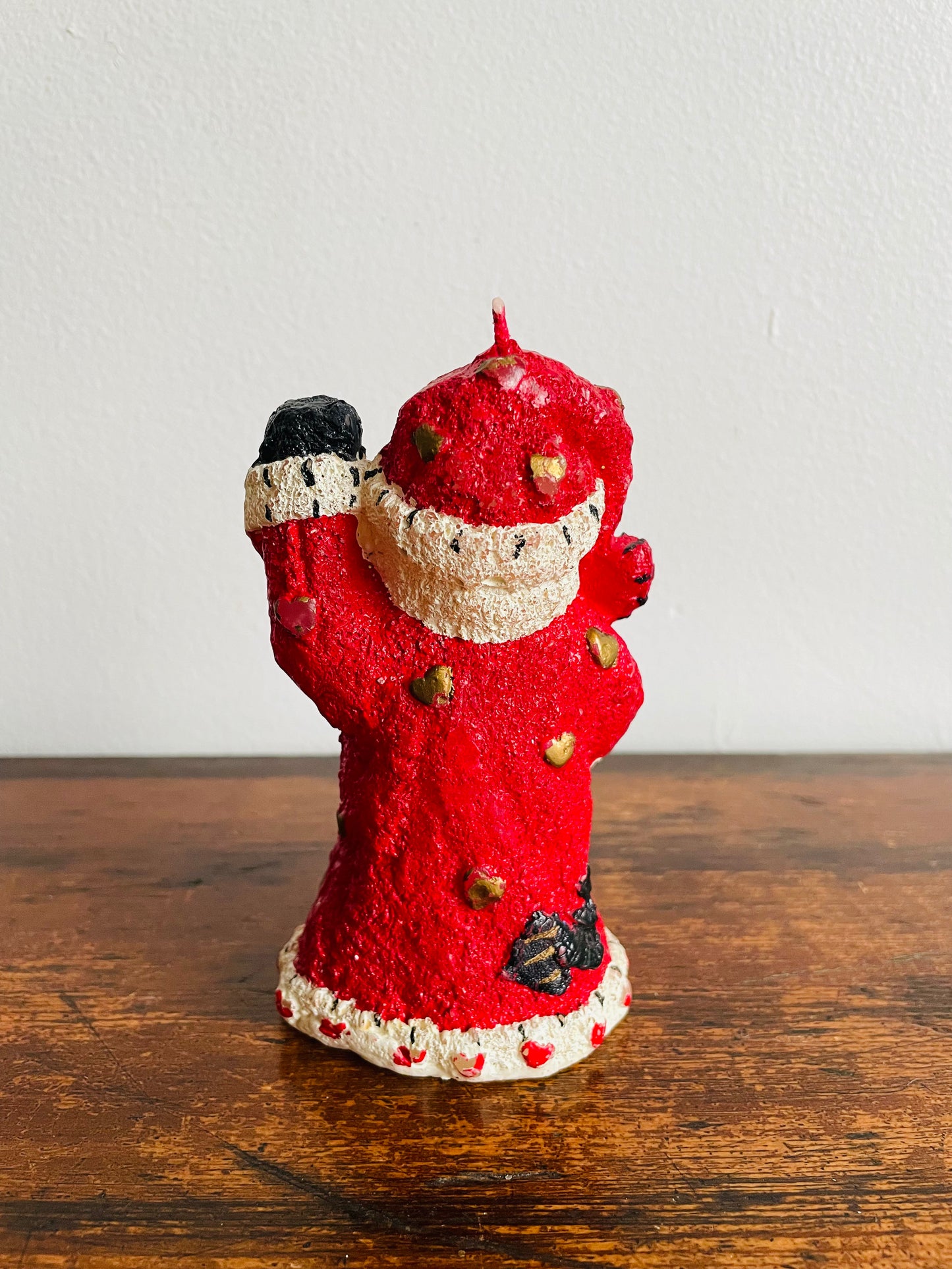 Brand New Vintage Waving Santa Candle - Never Burned