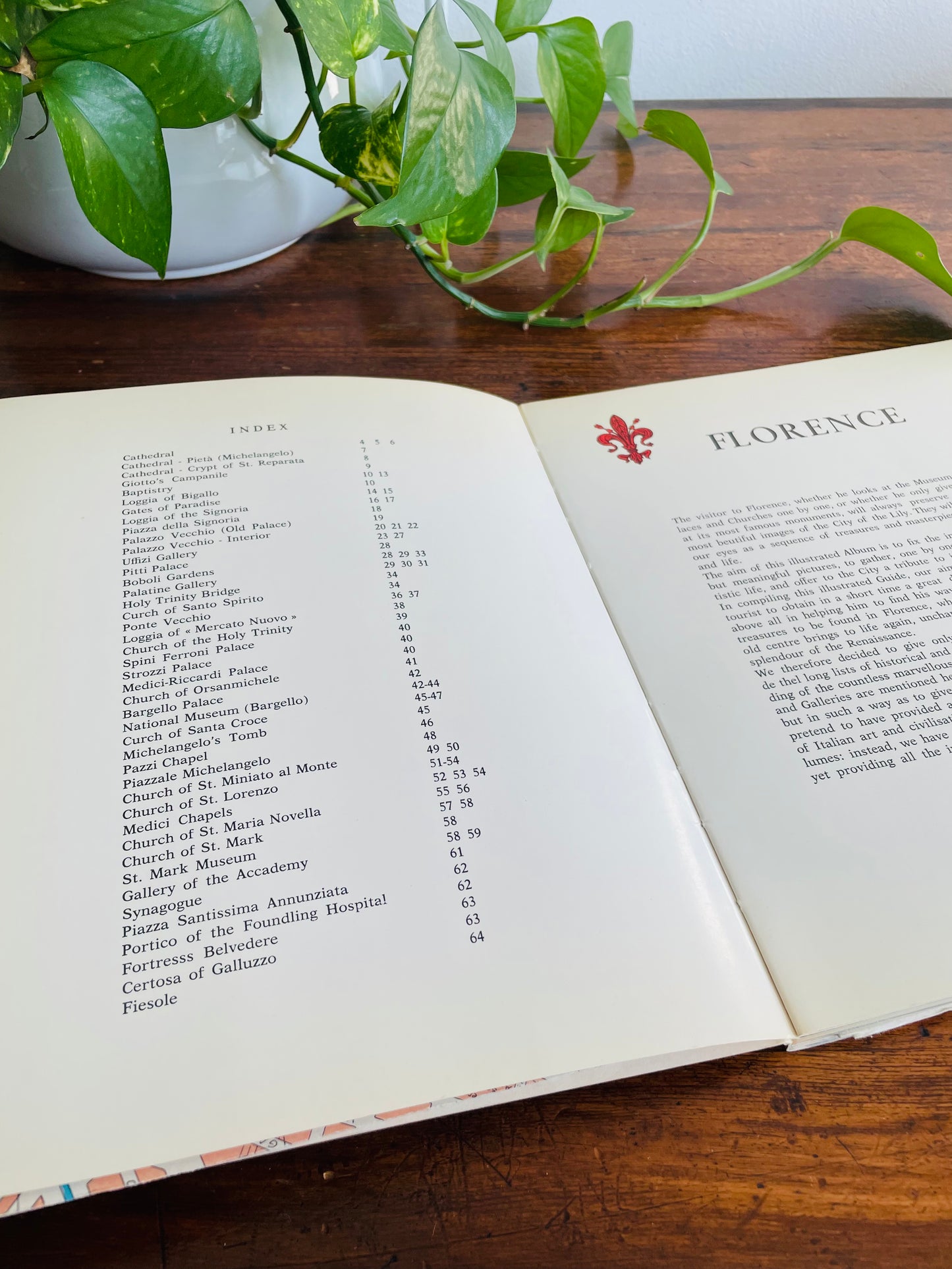 Florence The City of Art Book with 100 Kodak Coloured Plates (1971)