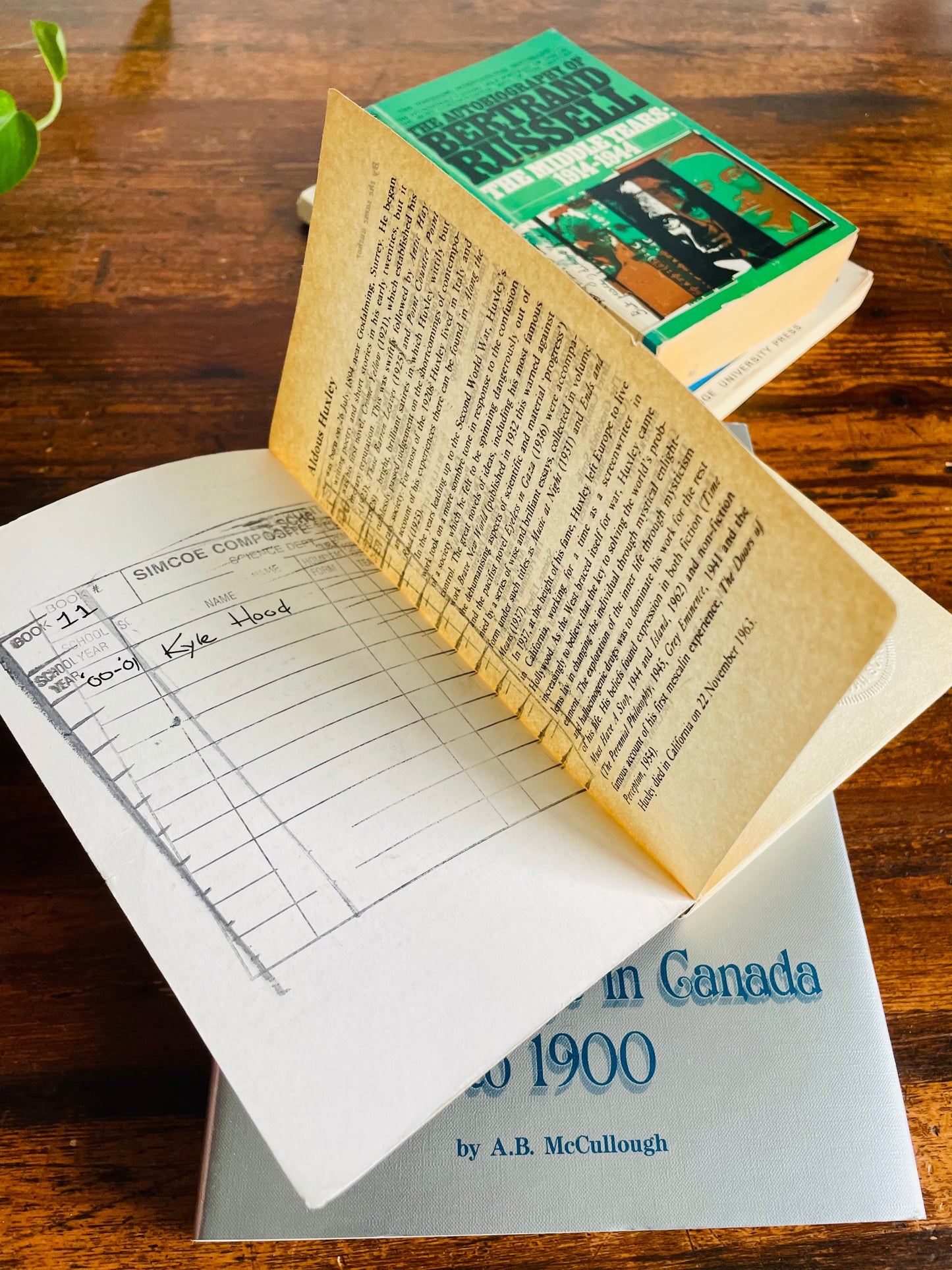 Science, Math & Money Vintage Book Bundle - Huxley, Bertrand Russell, Mr. Tomkins, Money