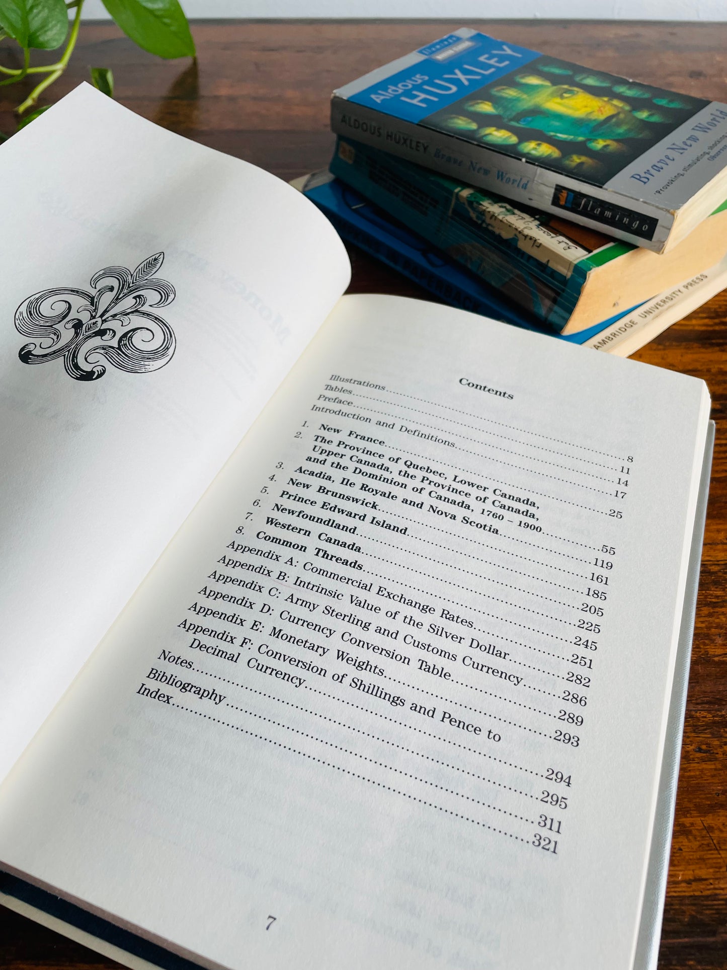 Science, Math & Money Vintage Book Bundle - Huxley, Bertrand Russell, Mr. Tomkins, Money