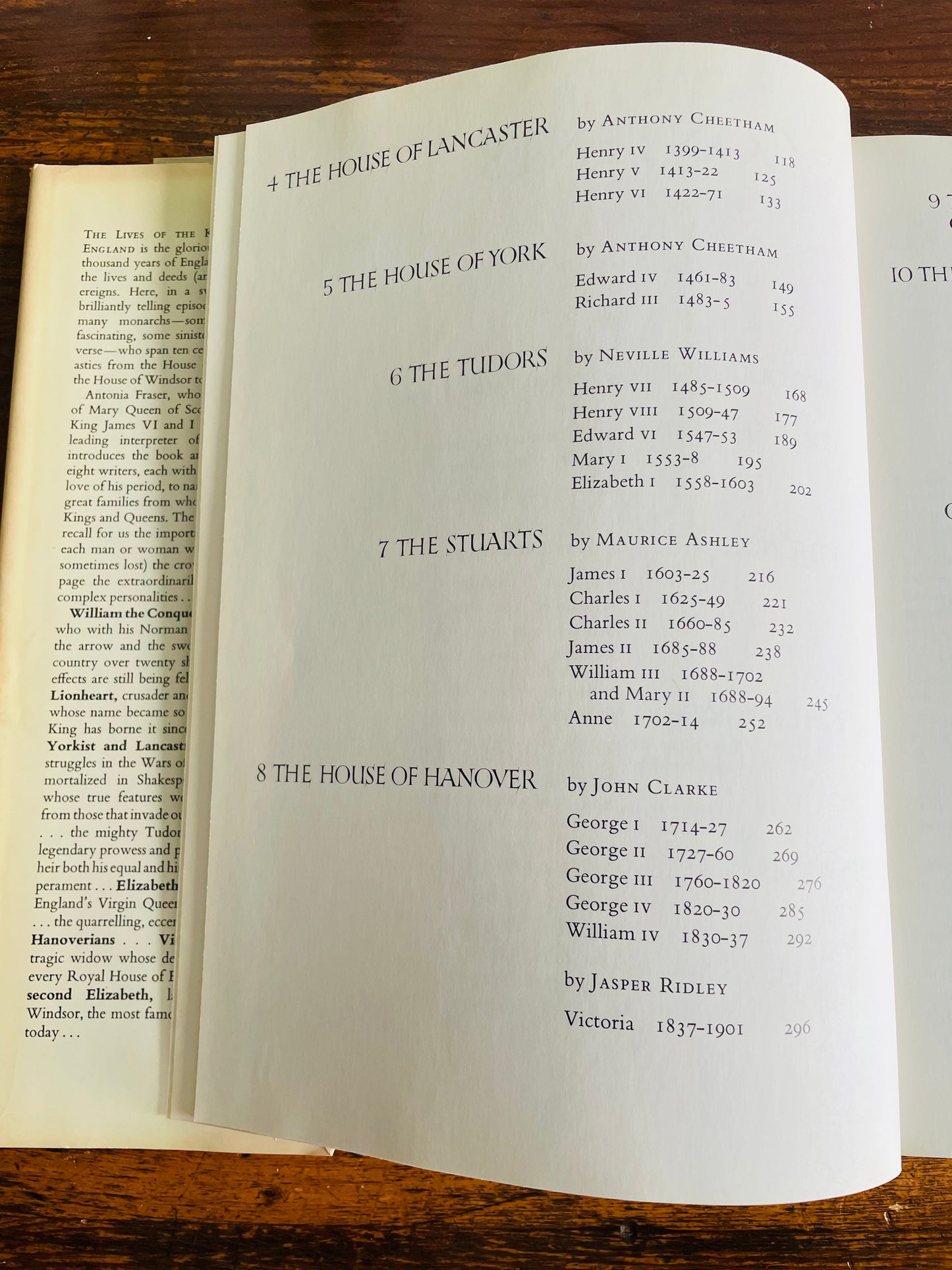 The Lives of The Kings & Queens of England Hardcover Book with Images (1975)