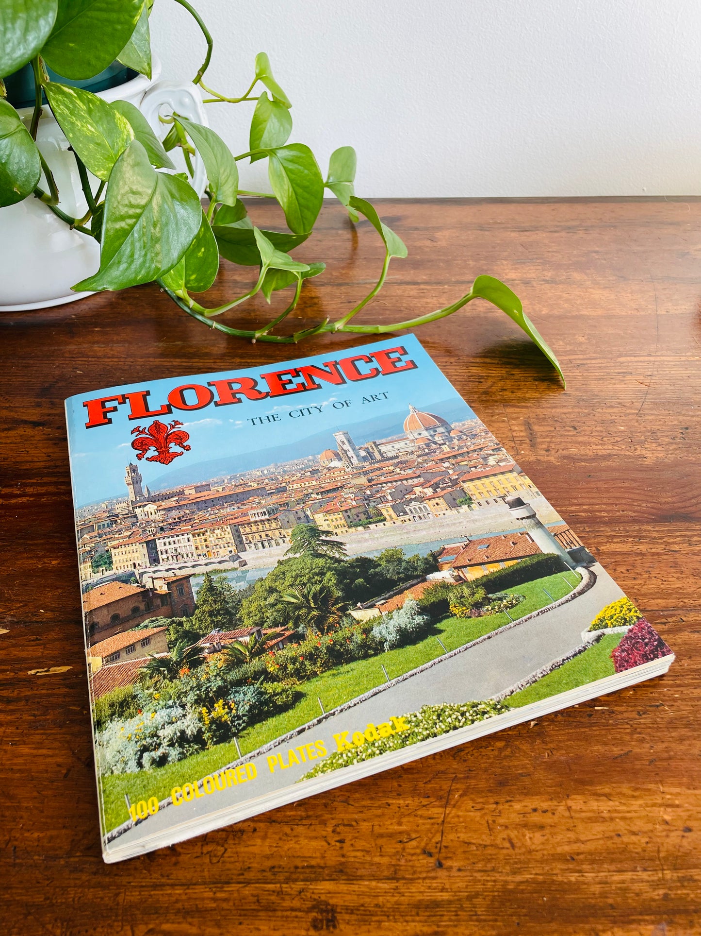 Florence The City of Art Book with 100 Kodak Coloured Plates (1971)
