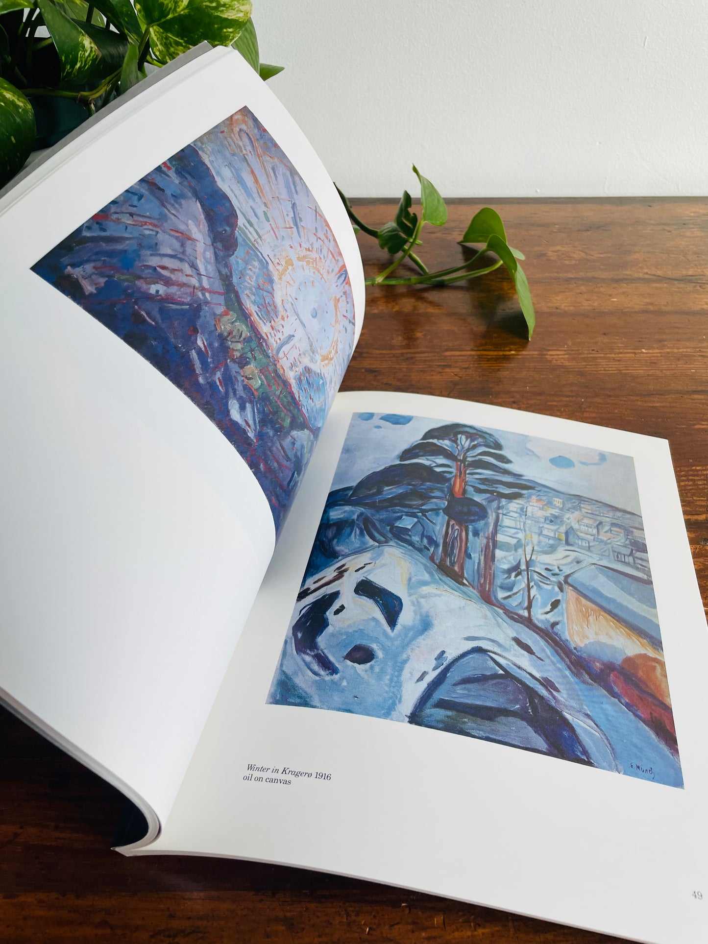 Edvard Munch Art Exhibition Book - Vancouver Art Gallery May 31 to August 4 (1986)