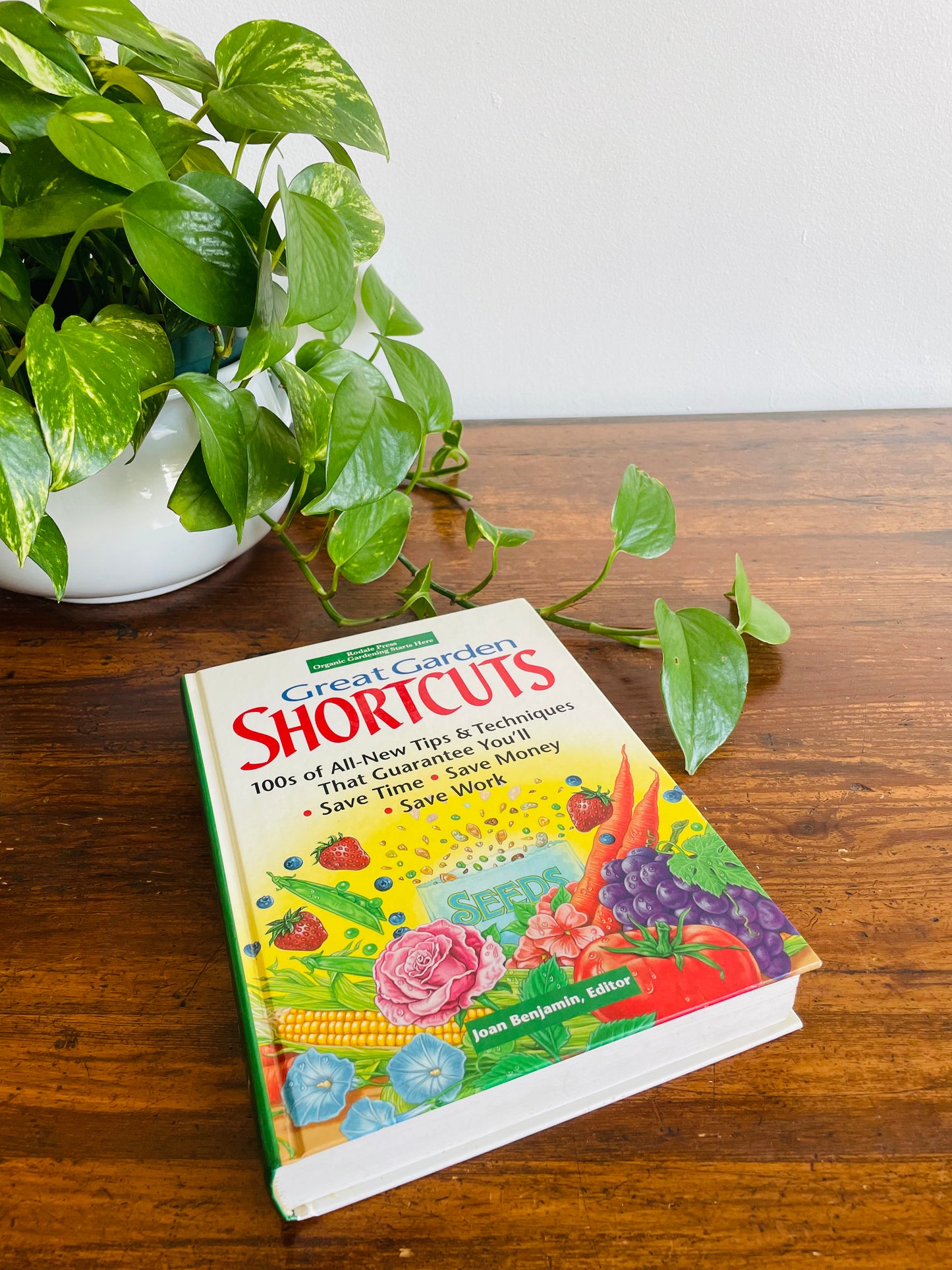 Great Garden Shortcuts by Rodale Press Hardcover Book (1996)