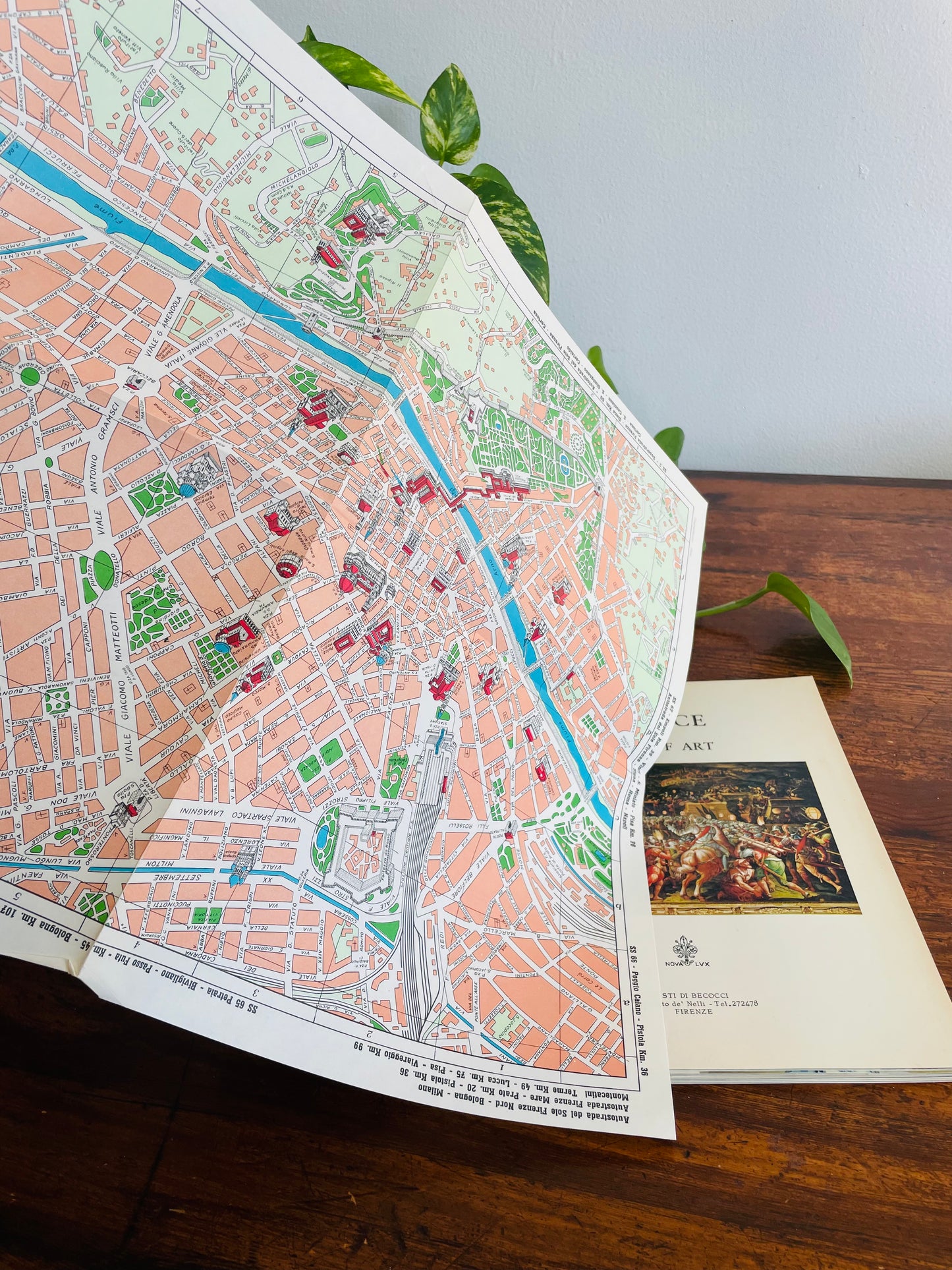 Florence The City of Art Book with 100 Kodak Coloured Plates (1971)