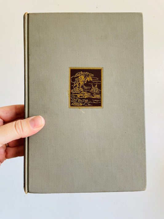 Vintage Robinson Crusoe Hardcover Book by Daniel Defoe - Illustrated by Fritz Kredel (1945)