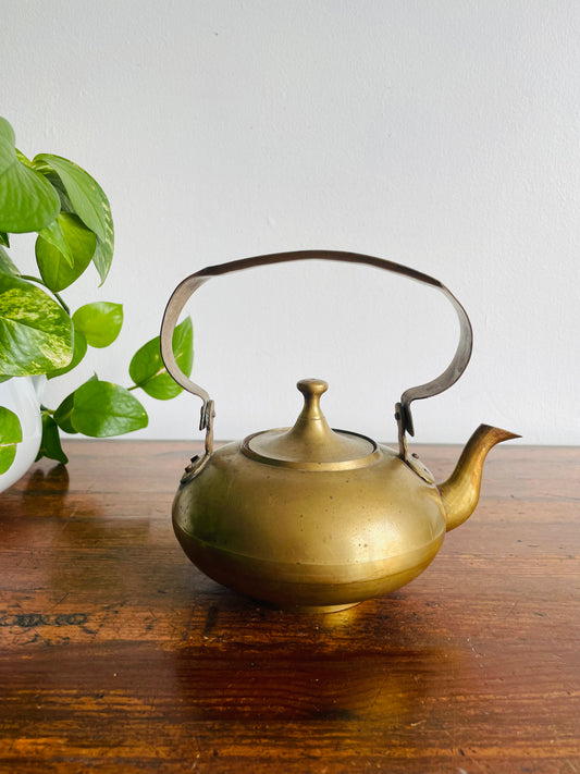 Solid Brass Teapot Kettle