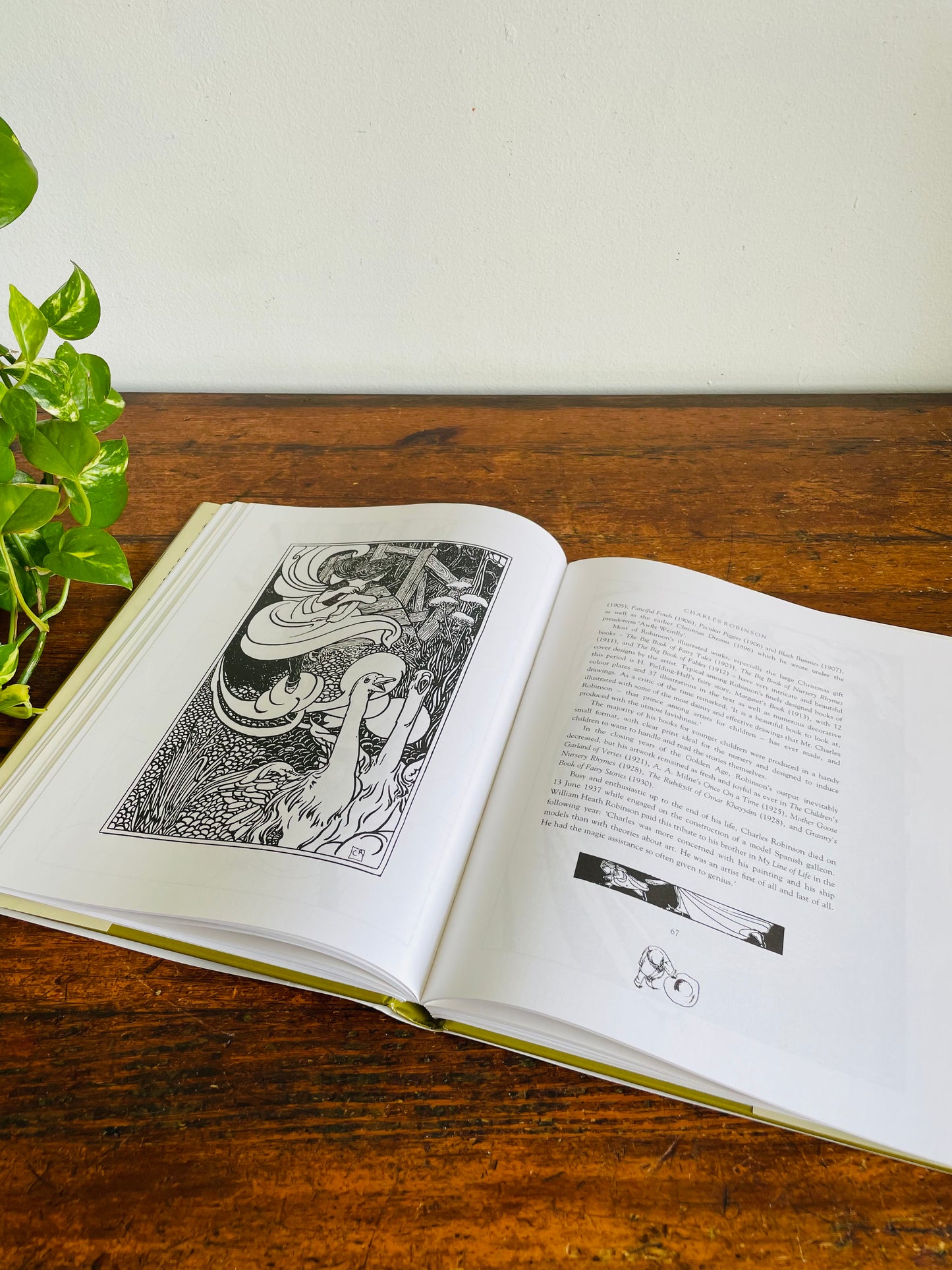 Vintage The Golden Age of Children's Book Illustration Hardcover Book by Richard Dalby (1991)