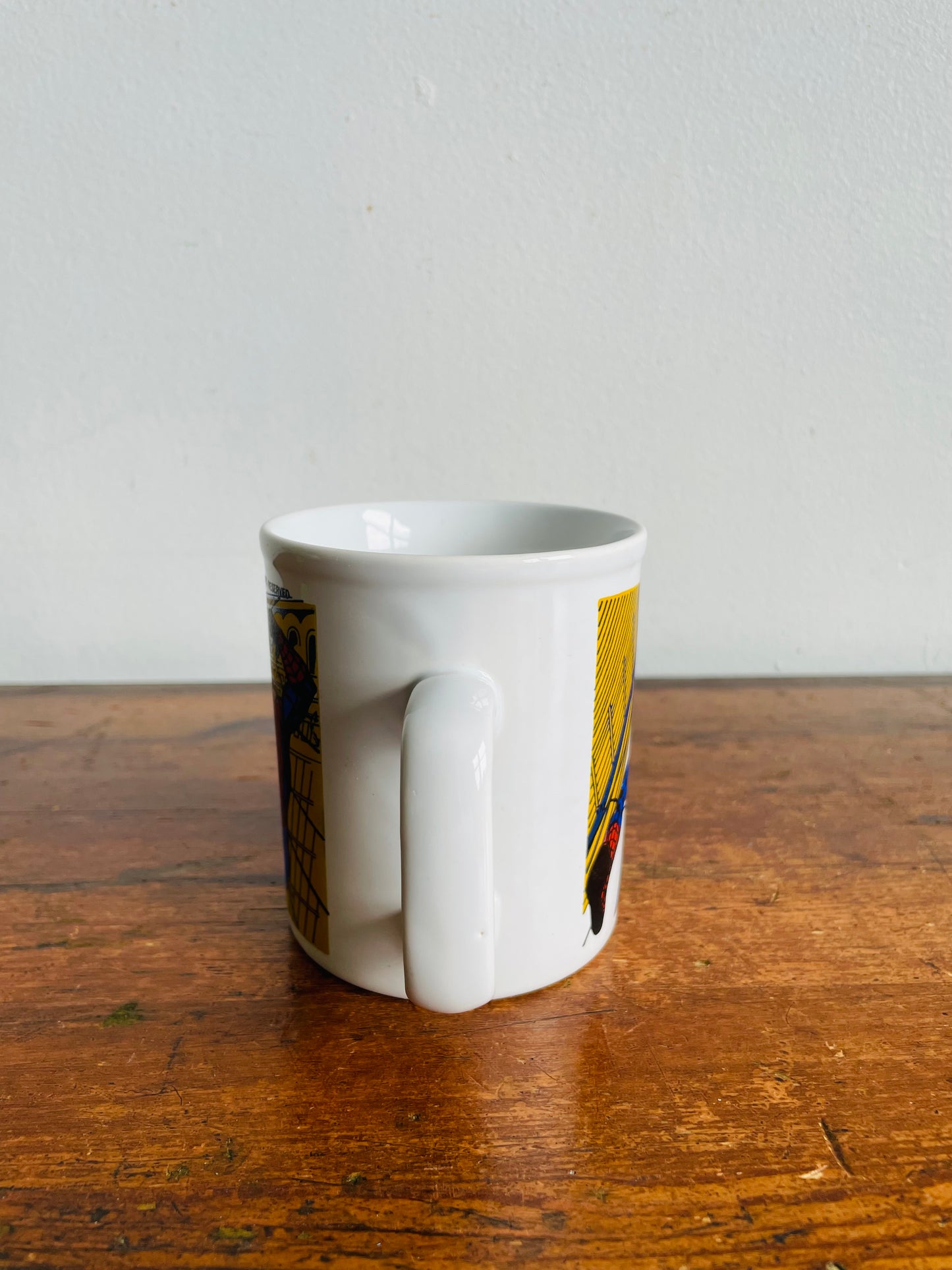 Vintage 1979 Marvel Comics The Amazing Spider-Man Mug - Kiln Craft Tableware - English Ironstone - Made in England