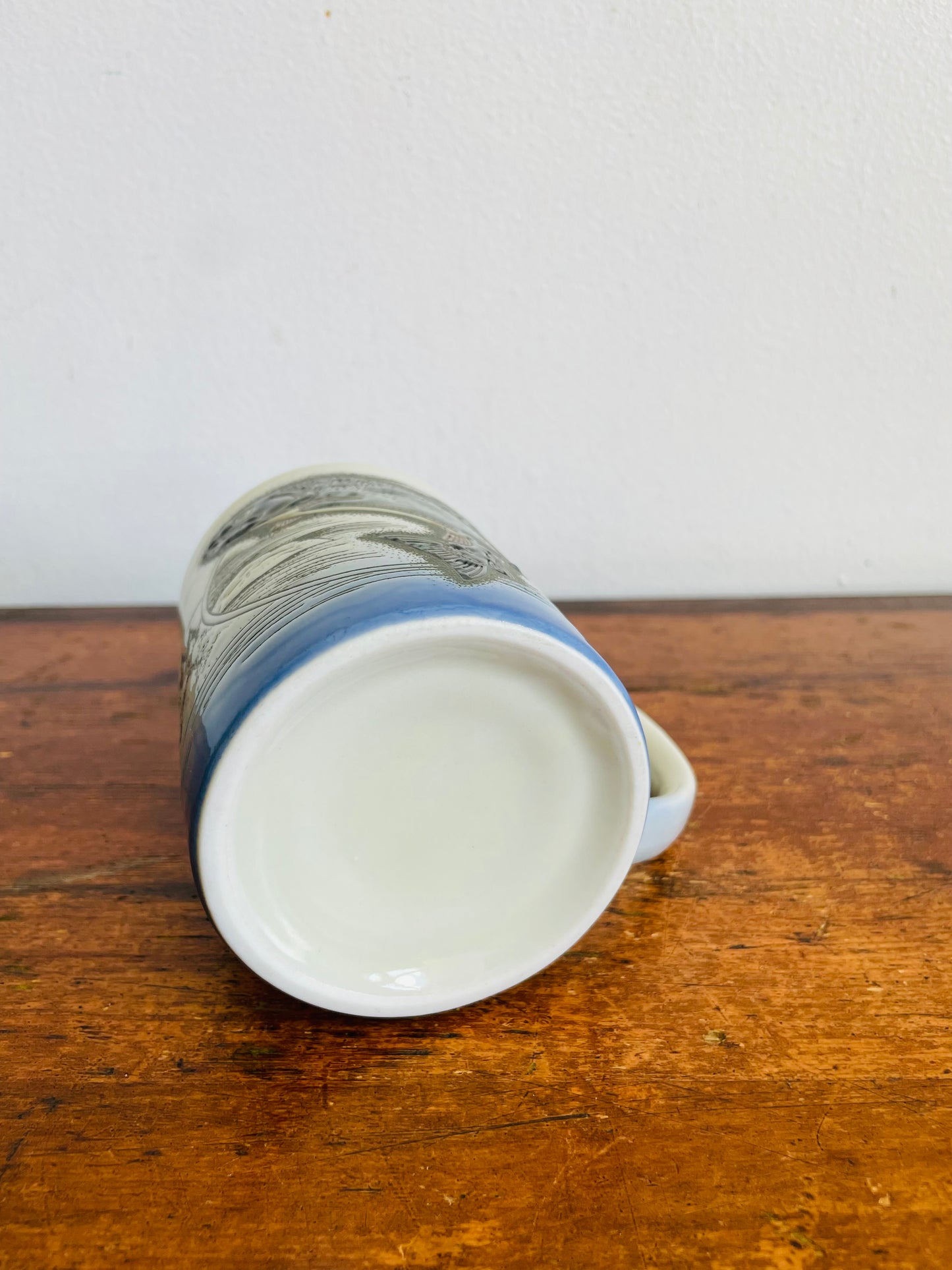 Vintage Jumping Trout Fish in Lake & Nature Mug - Otagiri Style