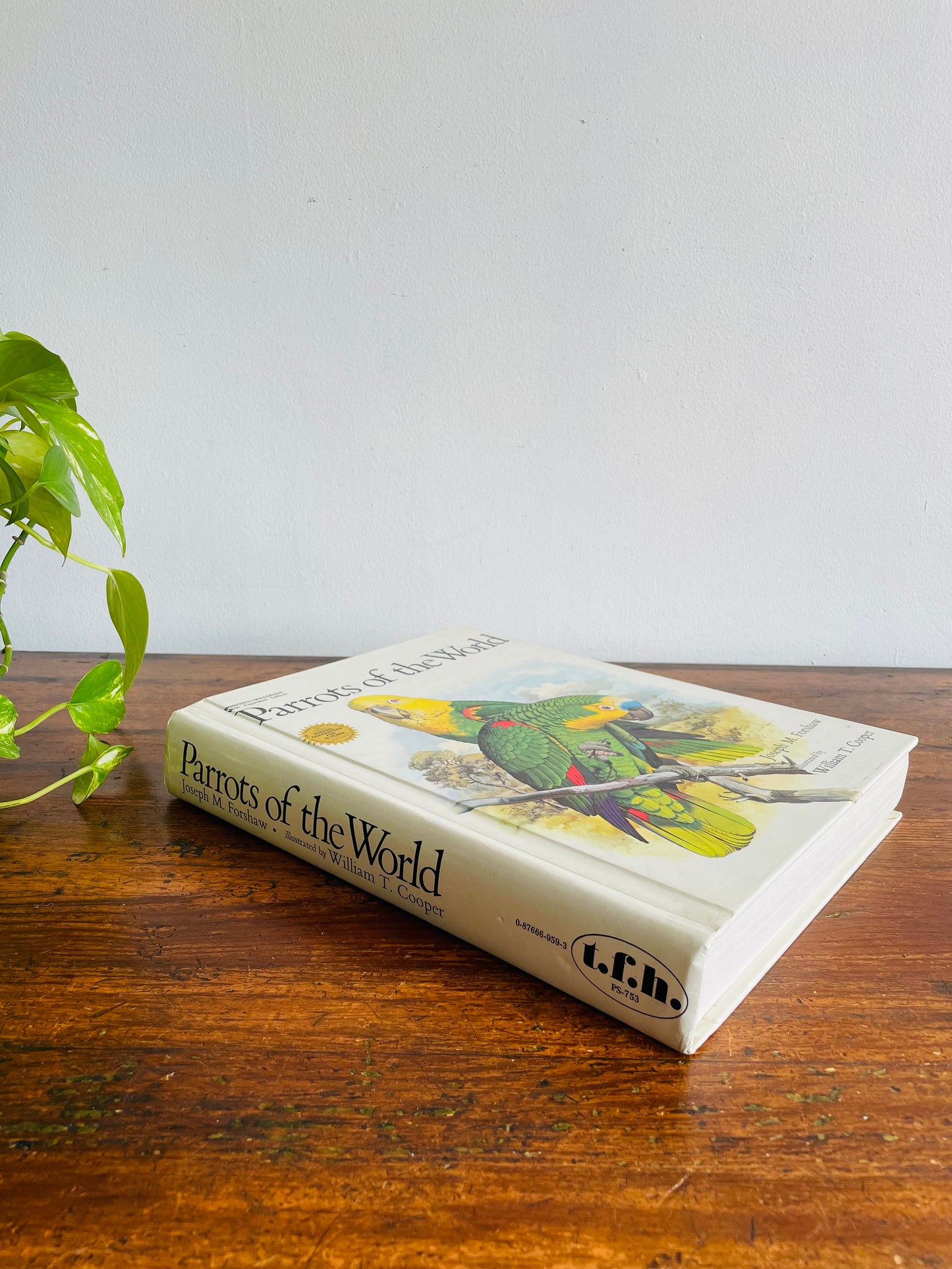 Parrots of the World Giant & Heavy Hardcover Coffee Table Book by Joseph M. Forshaw & Illustrated by William T. Cooper (1978)