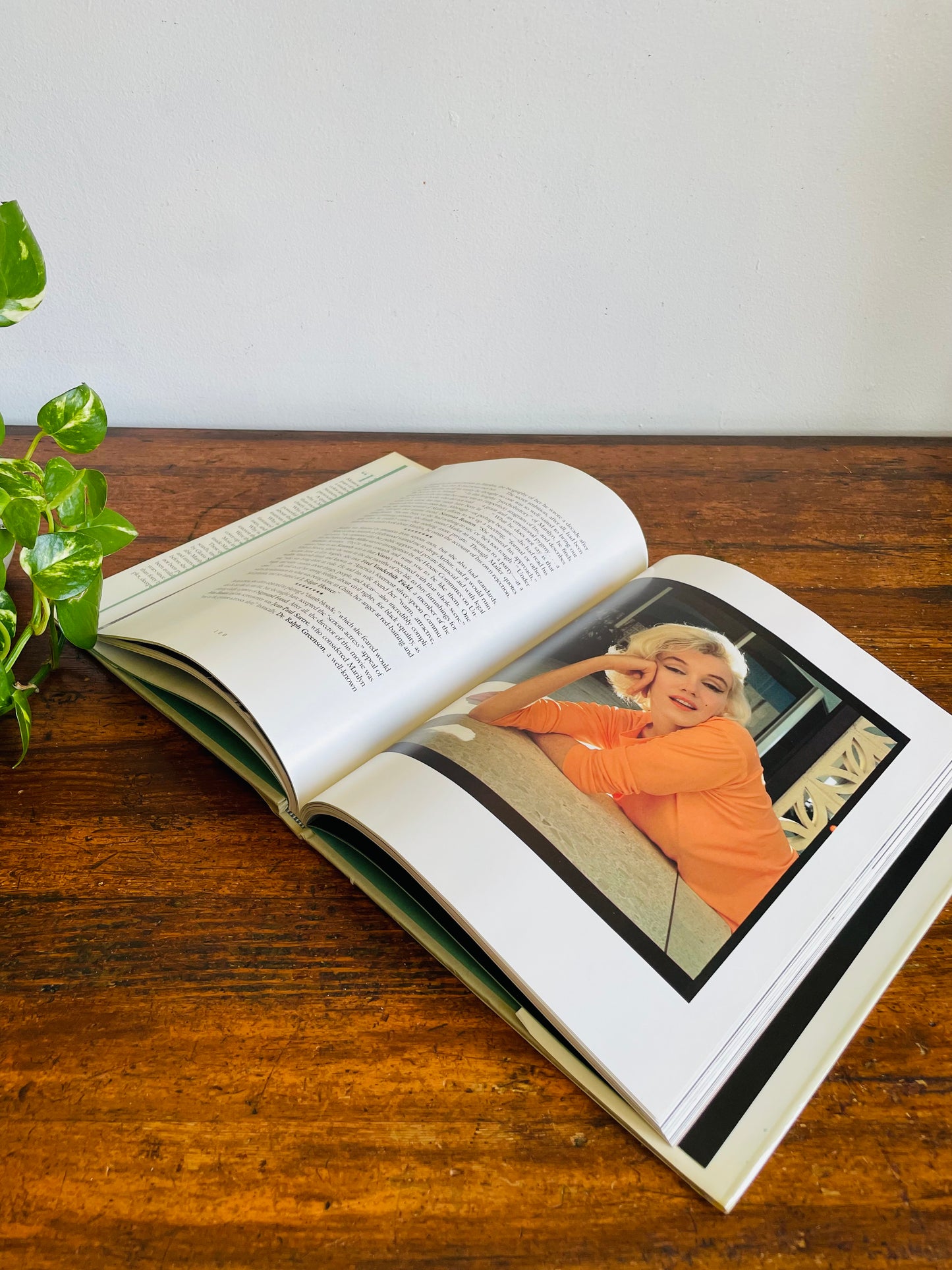 Vintage Marilyn: Norma Jeane Hardcover Coffee Table Book - Text By Gloria Steinem & Photographs By George Barris (1986)