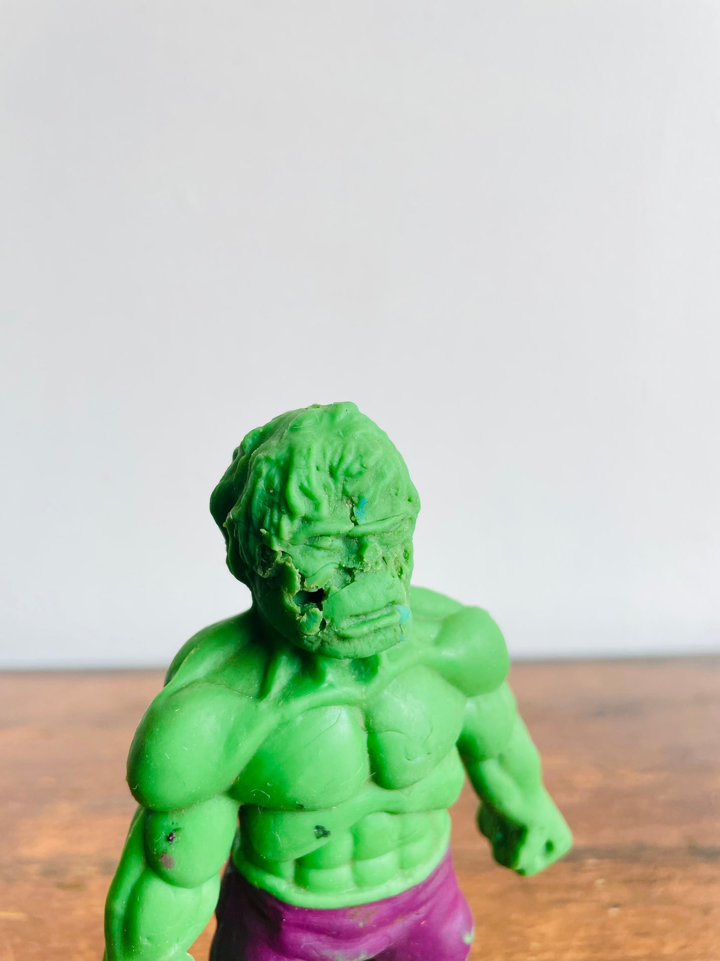 1978 Marvel Comics Group The Incredible Hulk Rubber Action Figure - Made in Hong Kong