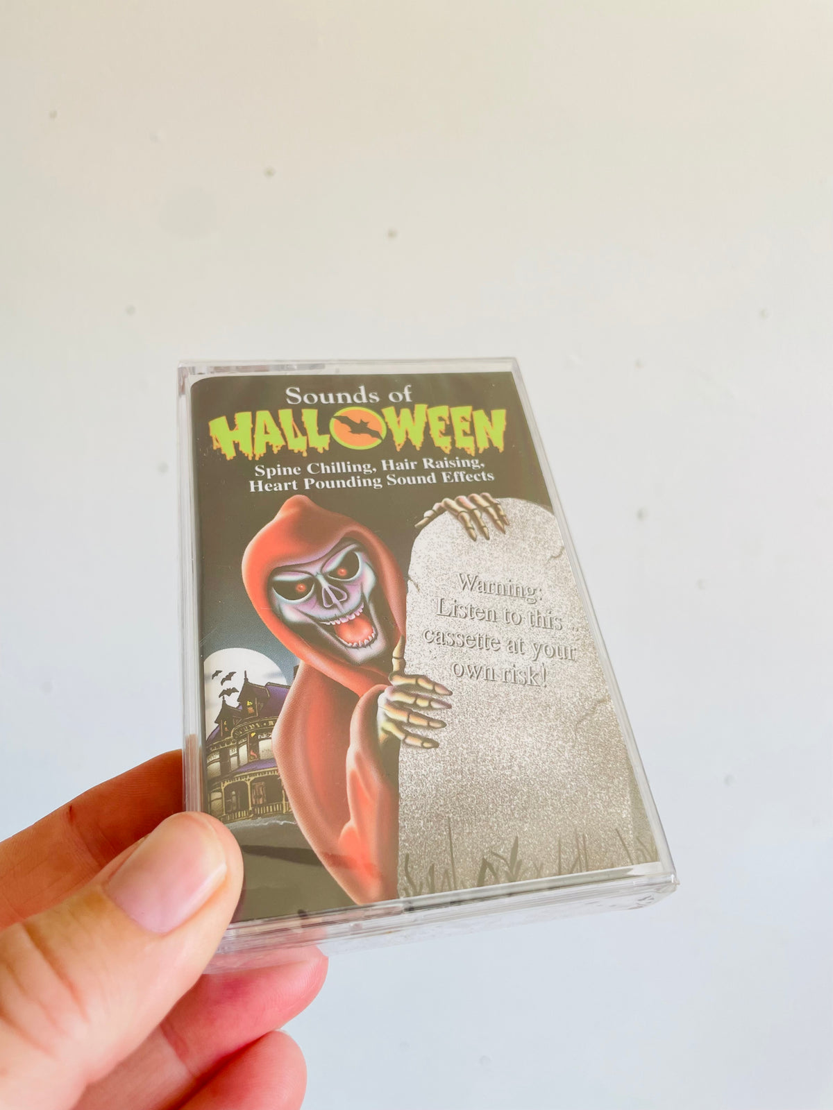 Vintage Deadstock Sounds of Halloween Music Cassette Tape - Madacy Entertainment