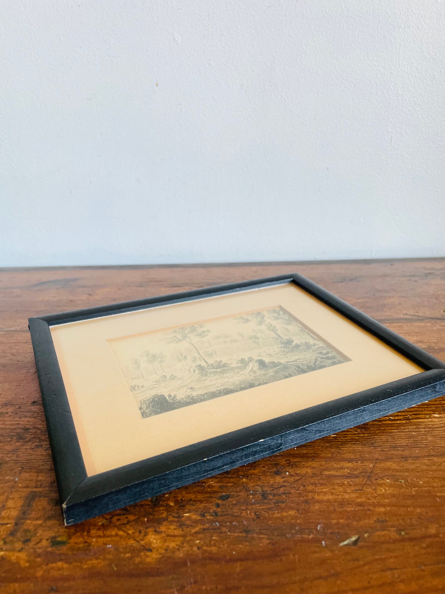 Vintage Print Picture "Church at Fenelon Falls" From the Original Anne Langton Sketches Fenelon Falls Public Library Collection - Ontario, Canada