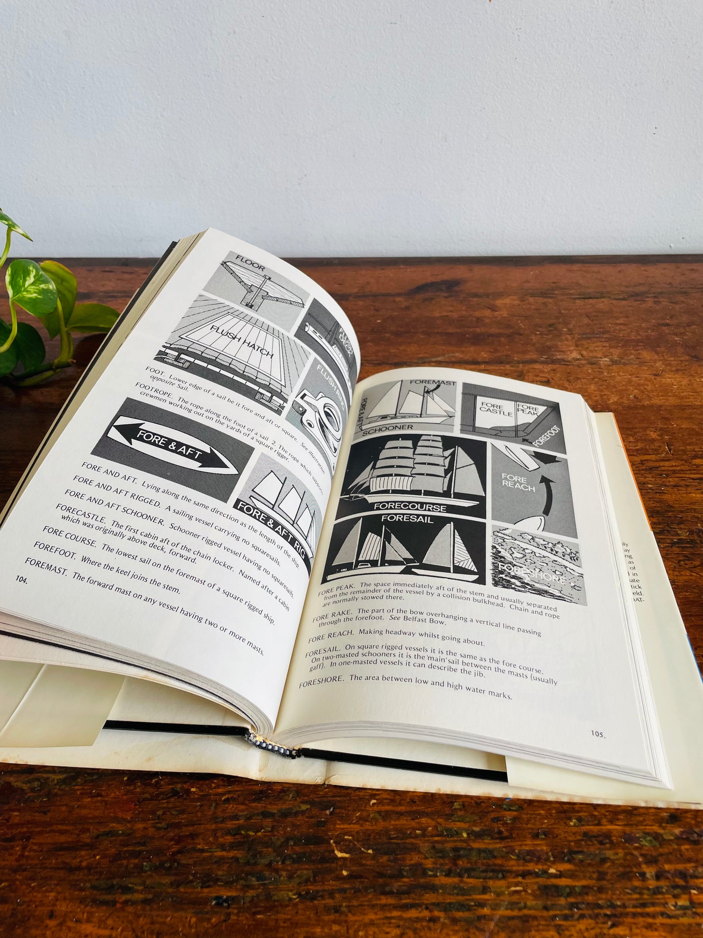 Vintage The Illustrated Encyclopedia of Boating Hardcover Book by Alan Lucas (1977)