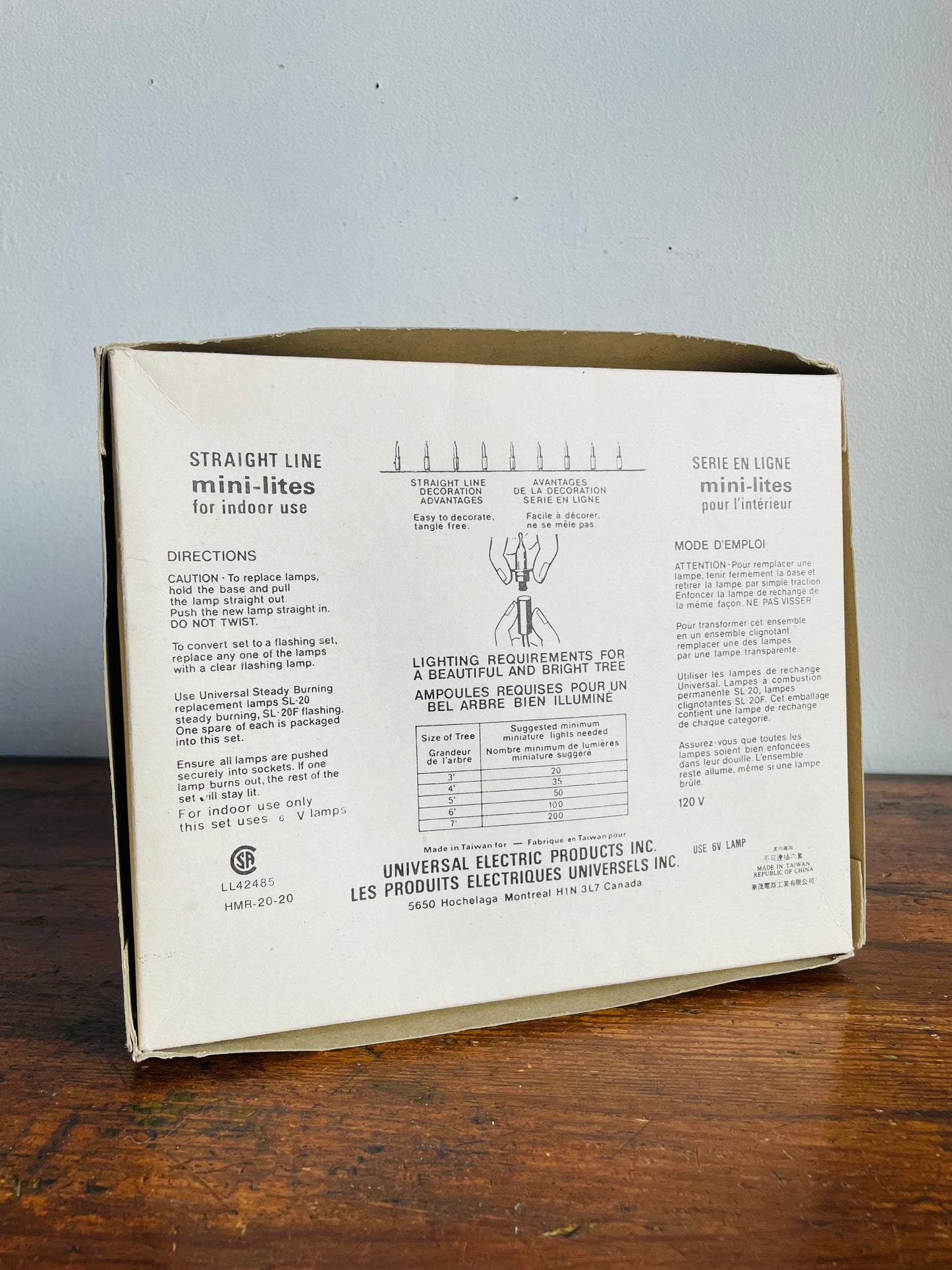 Vintage Universal Lites Silver Star Illuminated Christmas Tree Topper - Tested / Works!