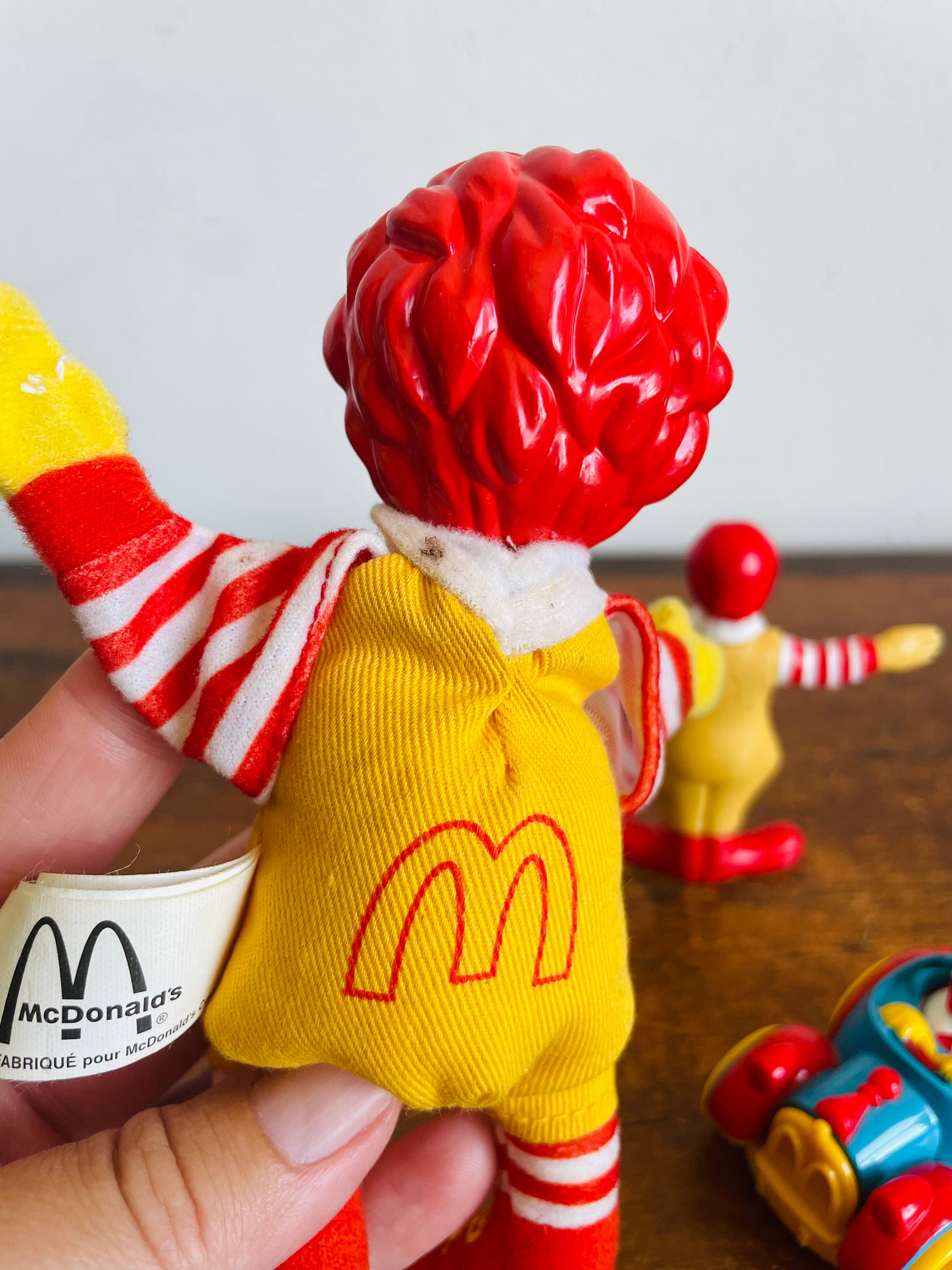 Vintage McDonald's Happy Meal Toy Bundle - Ronald McDonald Themed