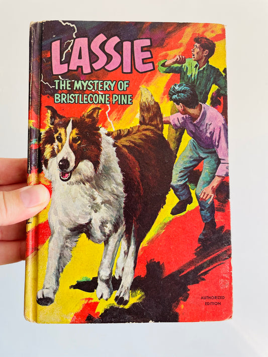 Lassie The Mystery of Bristlecone Pine Hardcover Book (1967)