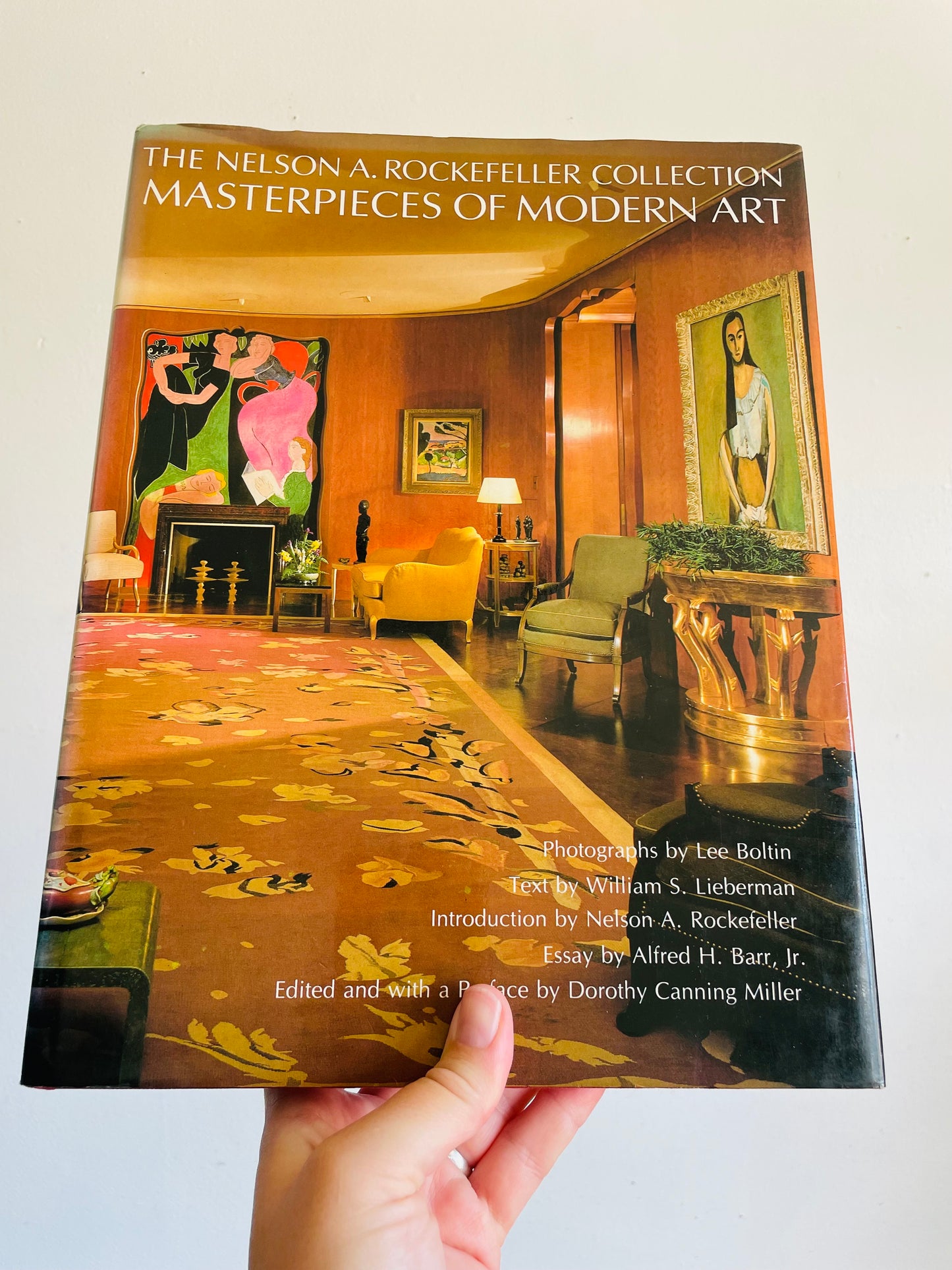 Vintage The Nelson A. Rockefeller Collection Masterpieces of Modern Art Oversized Hardcover Coffee Table Book (1981)