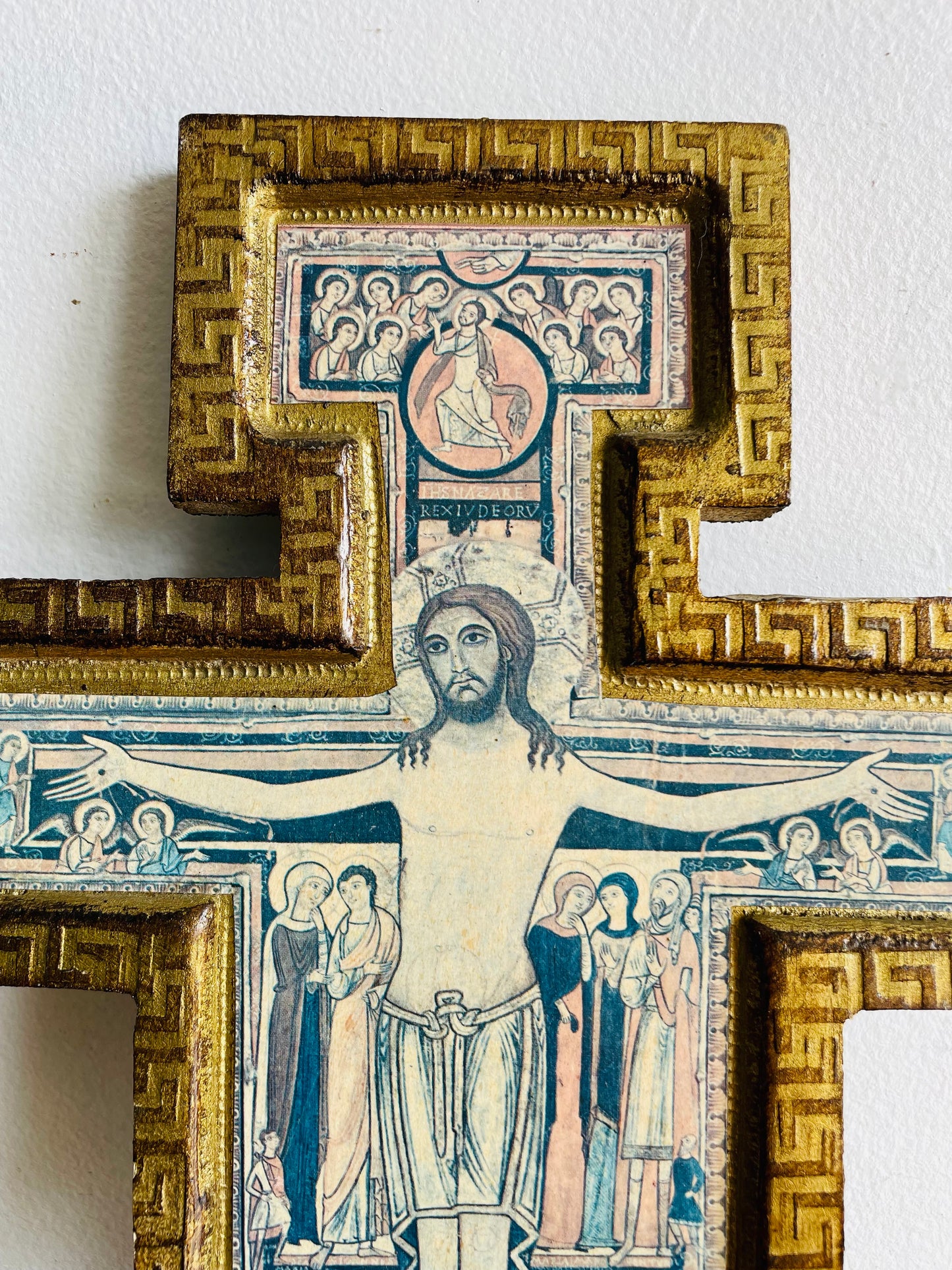 San Damiano Cross - Religious Wall Hanging Crucifix