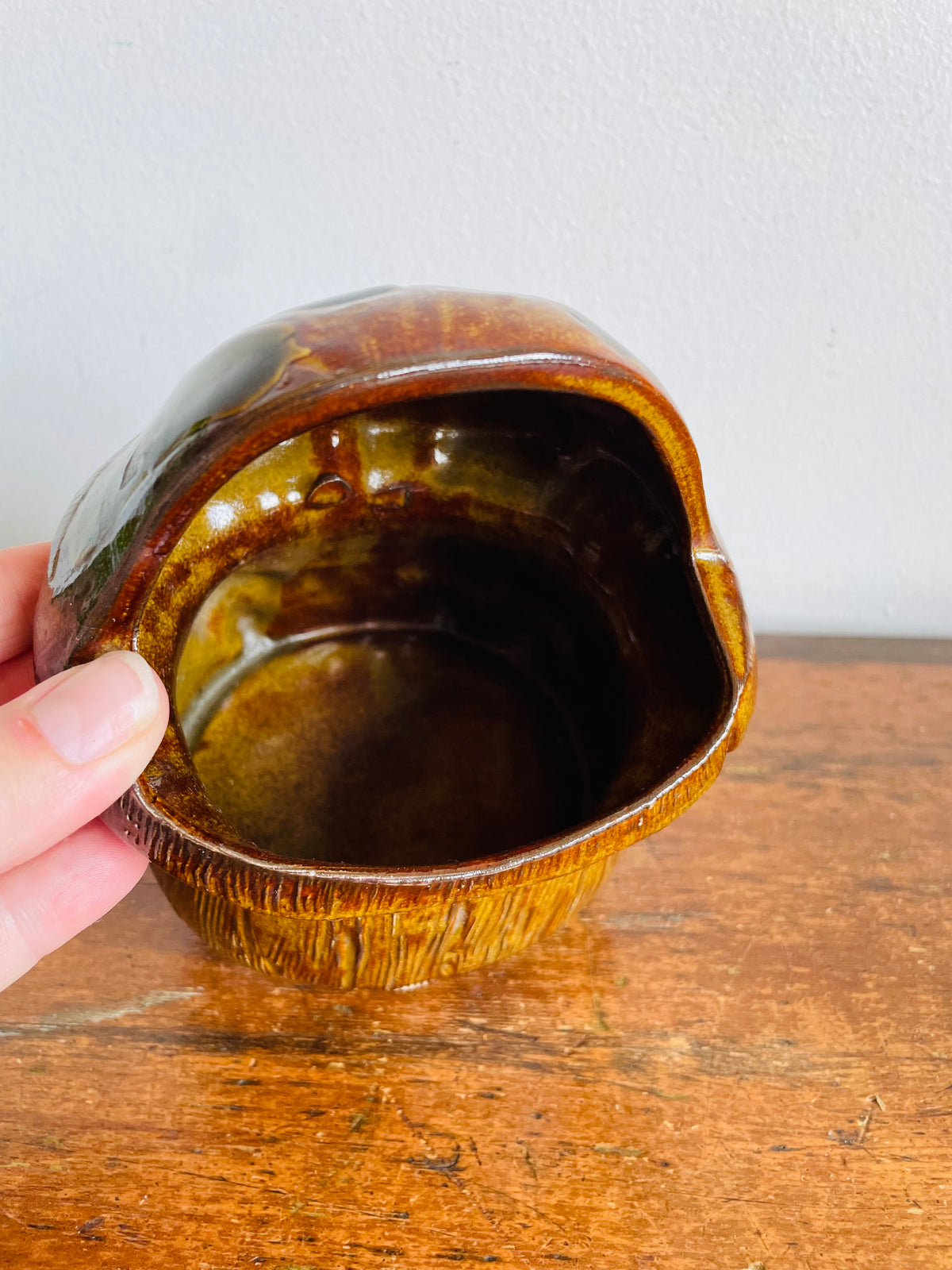 Vintage Adorable Inarco Japan Mushroom Planter Pot - Also Makes a Great Pen, Sponge, Brush, Toothbrush/Paste, Etc. Holder!
